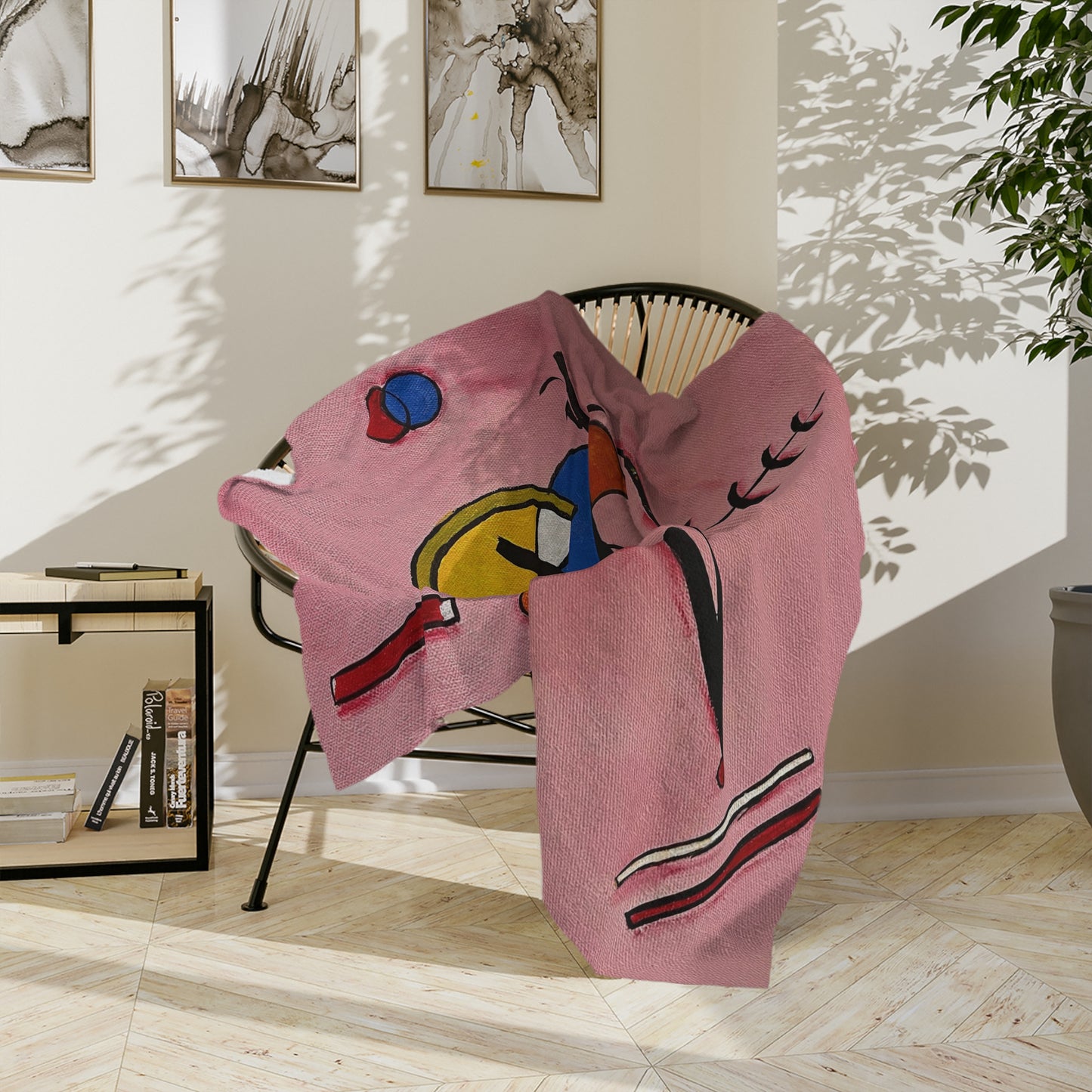 Arrangement Y Velveteen Minky Blanket