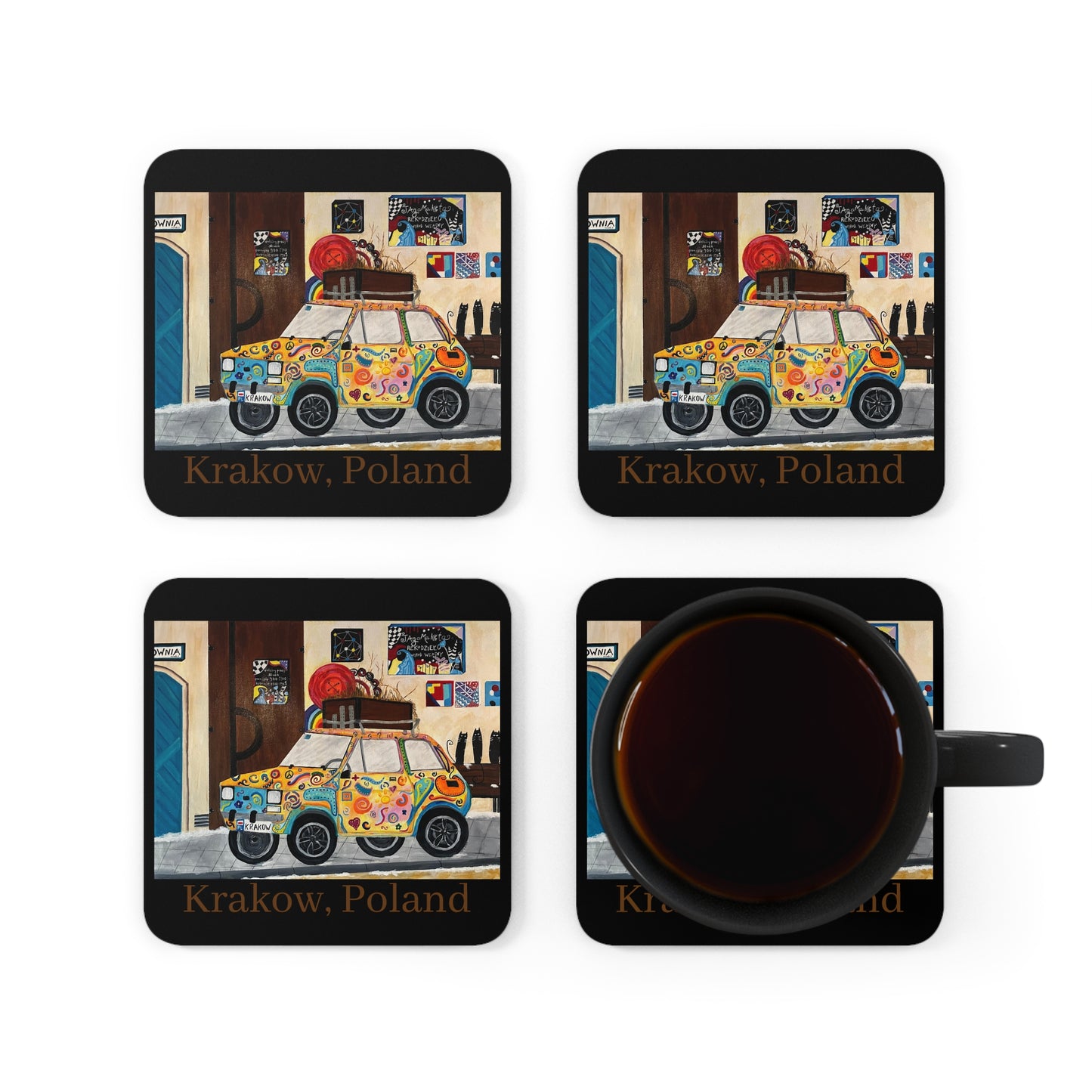 Krakow Poland Coasters