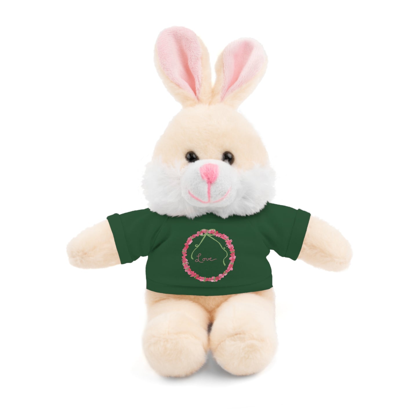 Love Wreath Stuffed Animals with Tee