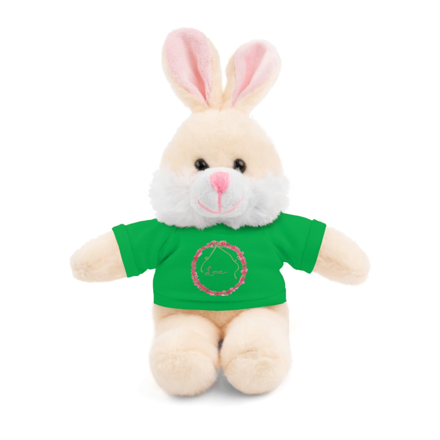 Love Wreath Stuffed Animals with Tee