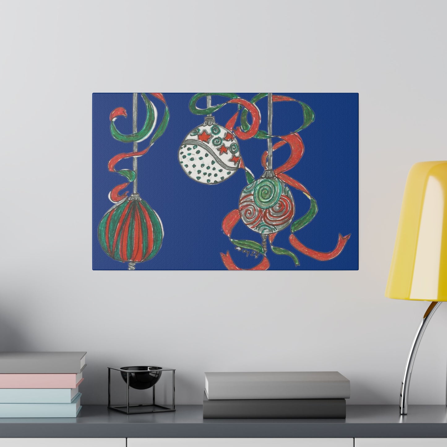 Christmas Ornament Wall Art