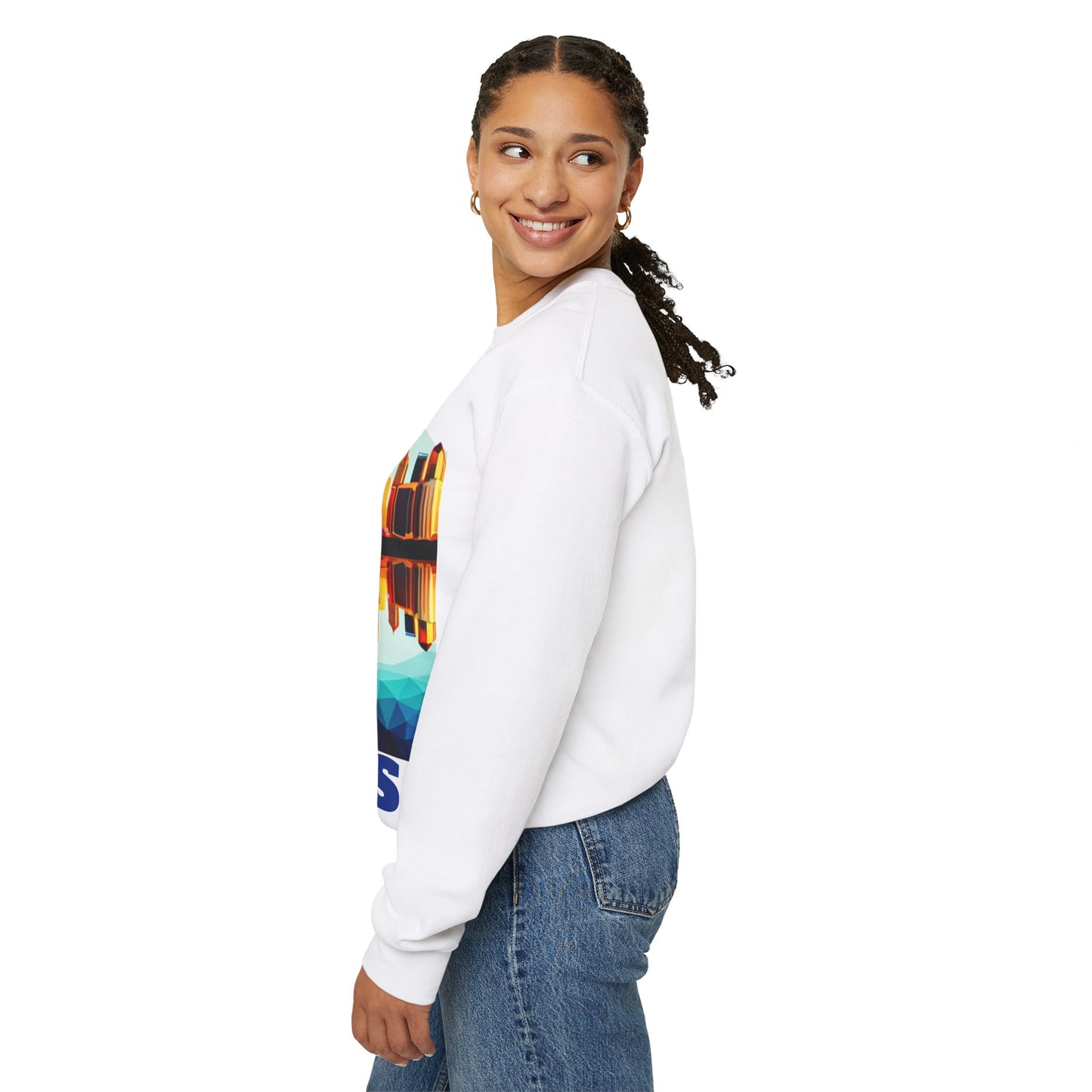 Dallas Texas Reflections Unisex Crewneck Sweatshirt