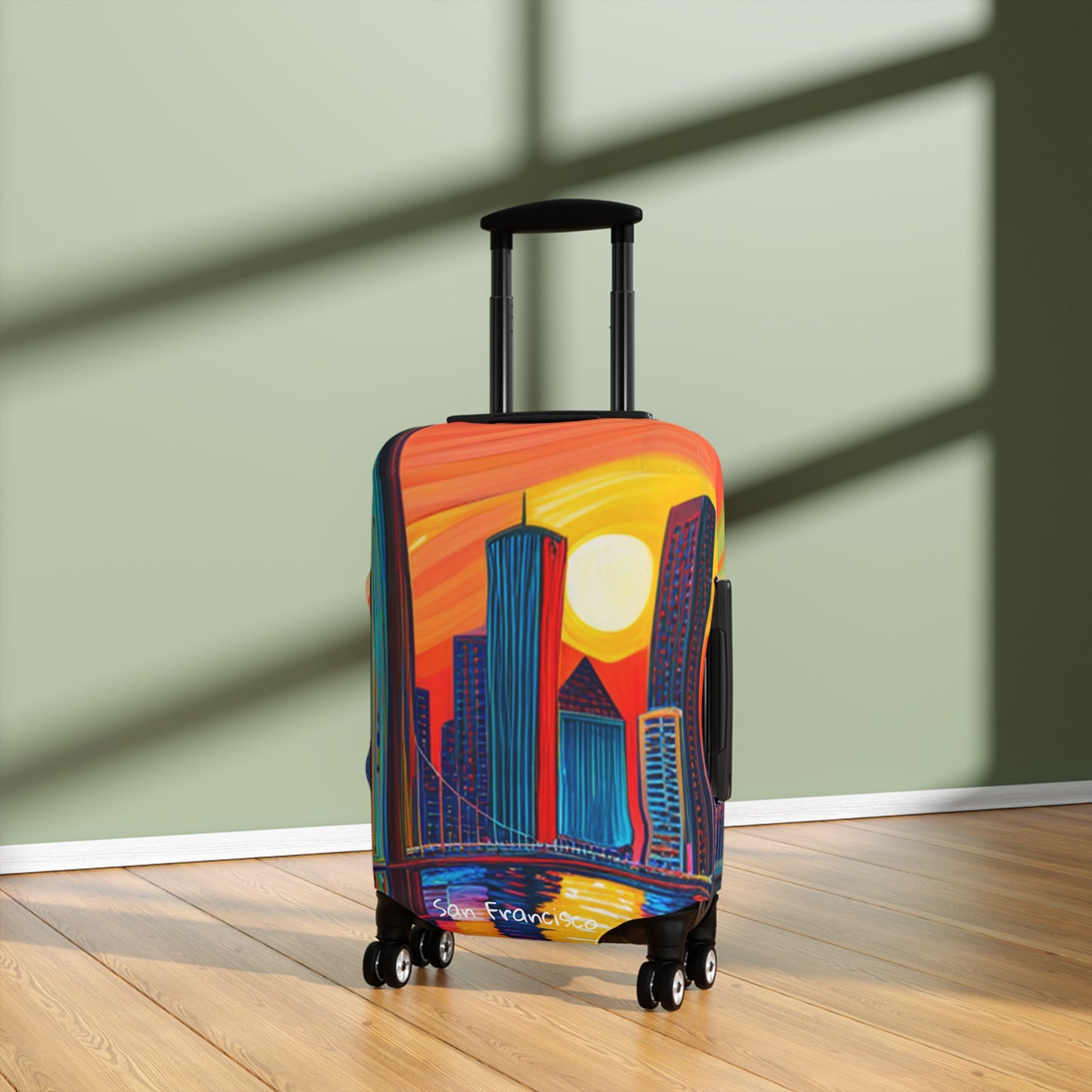 San Francisco Skyline Luggage Cover