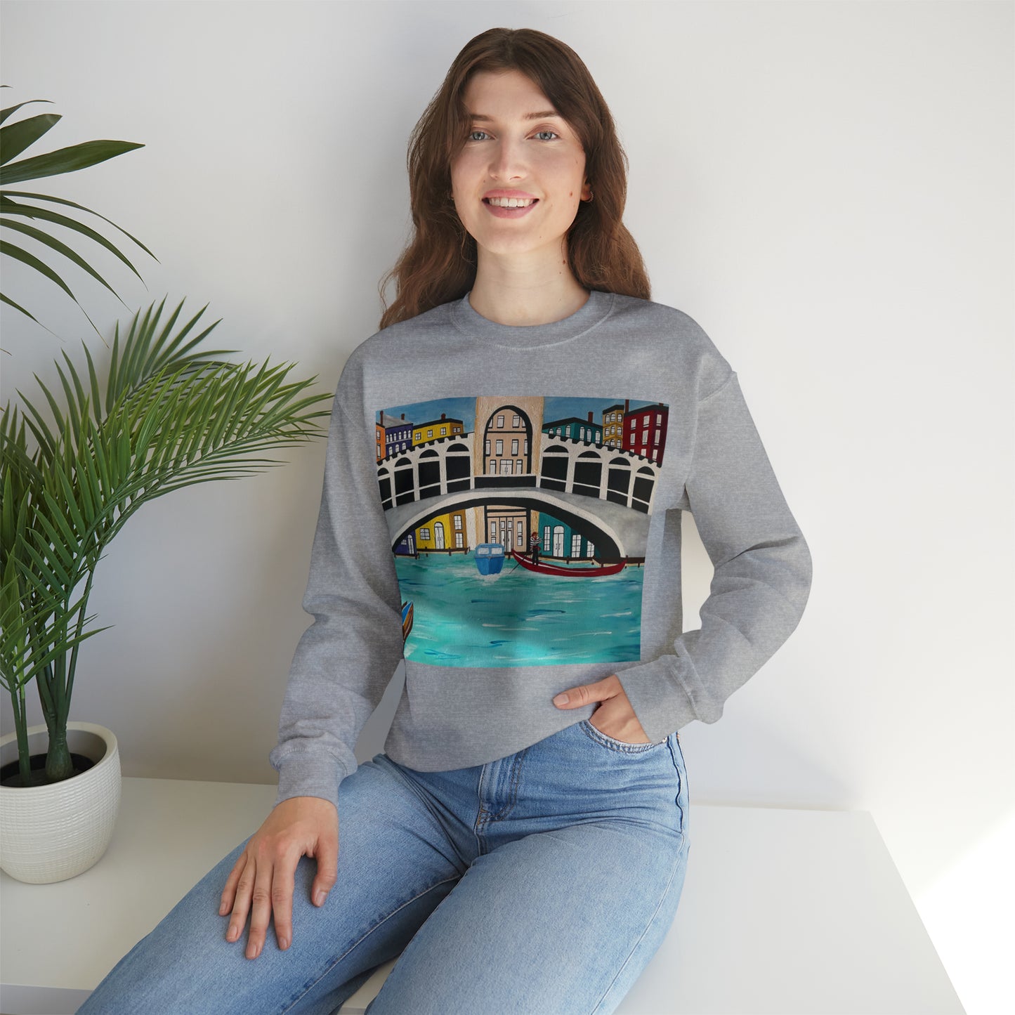 Venice Italy Crewneck Sweatshirt