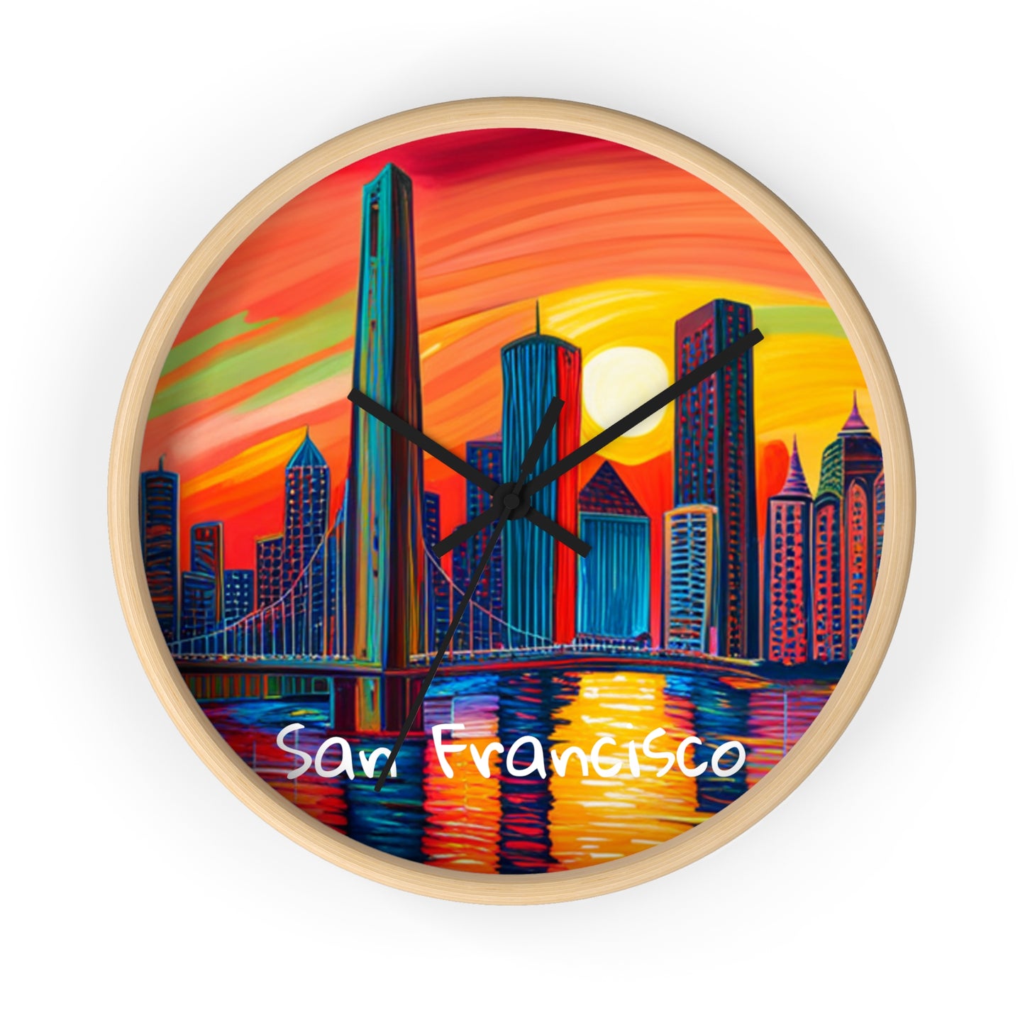 San Francisco Skyline Wall Clock