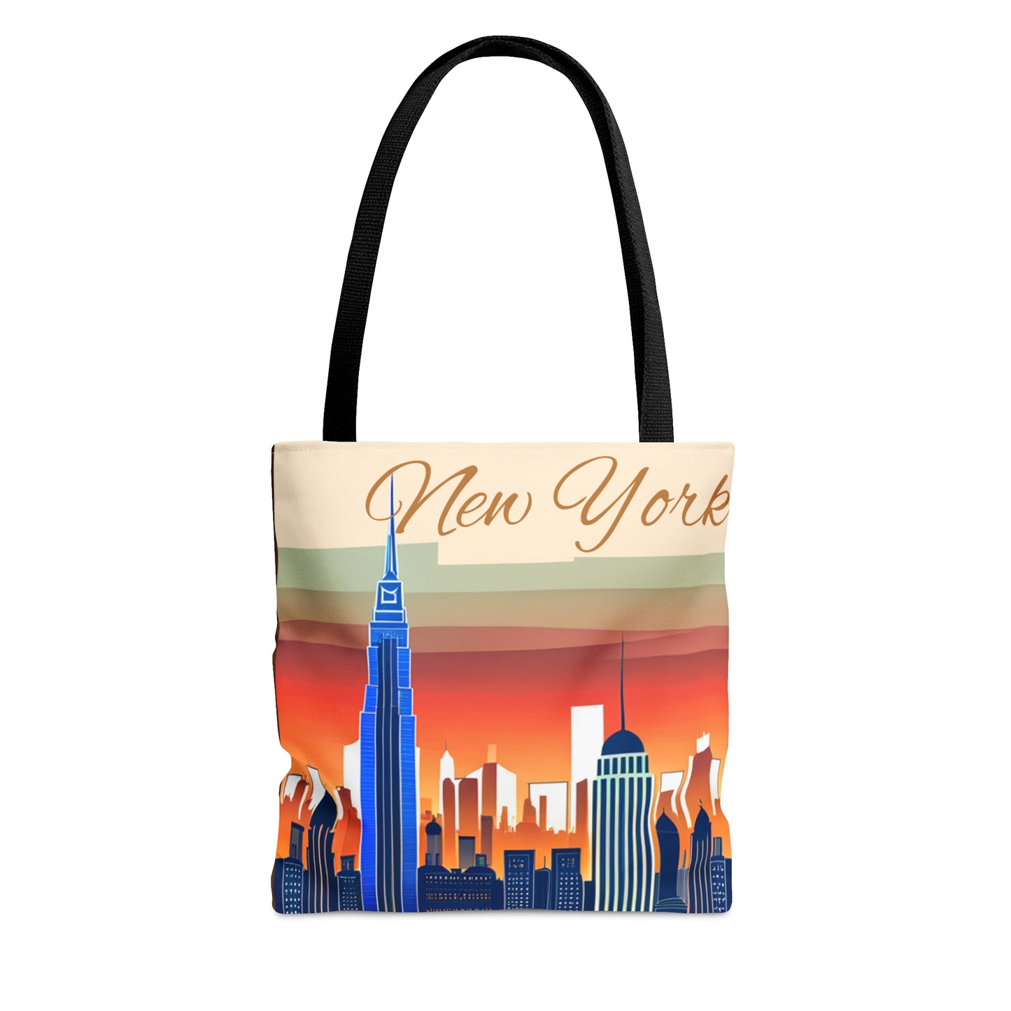 New York City Skyline Tote Bag