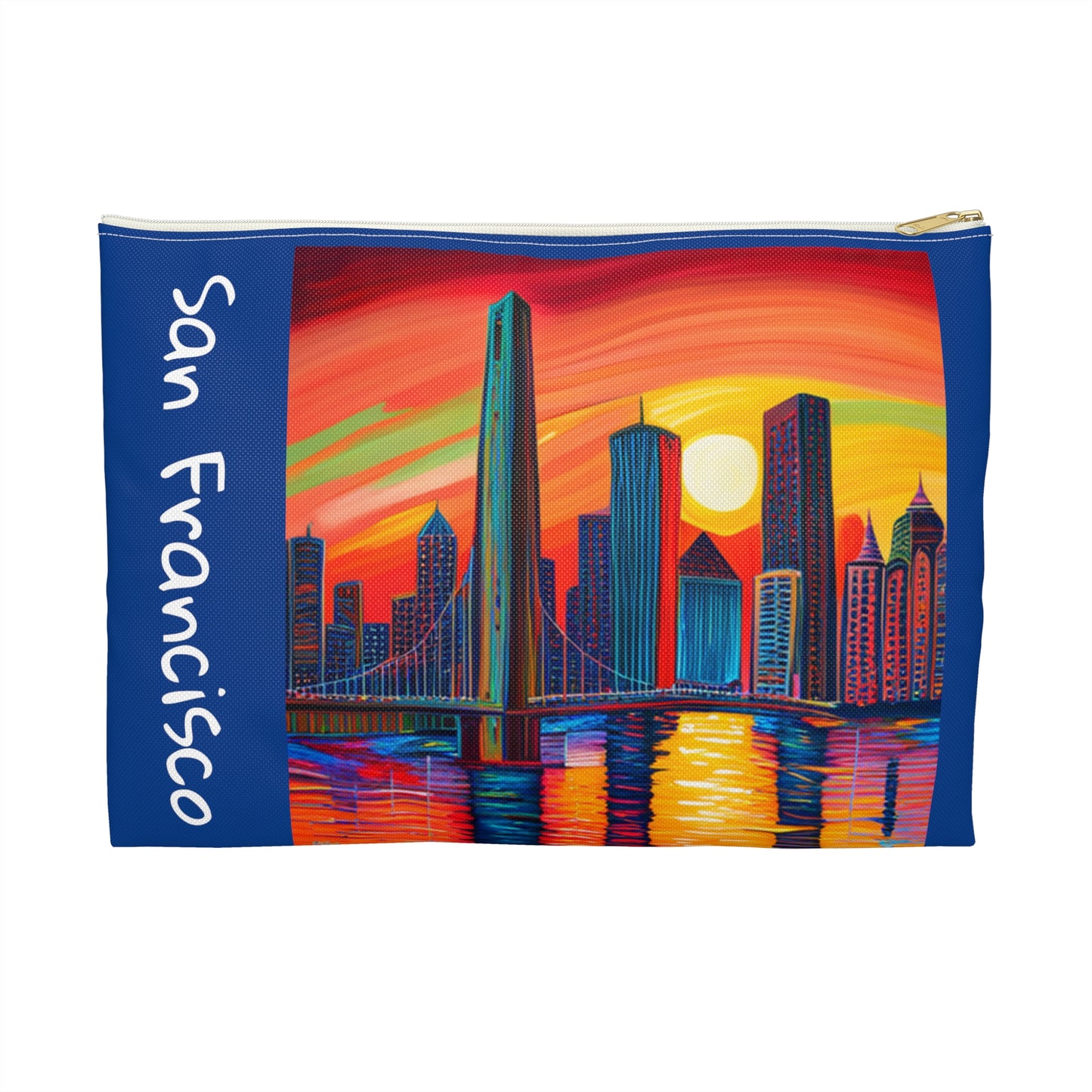 San Francisco Skyline Accessory Pouch