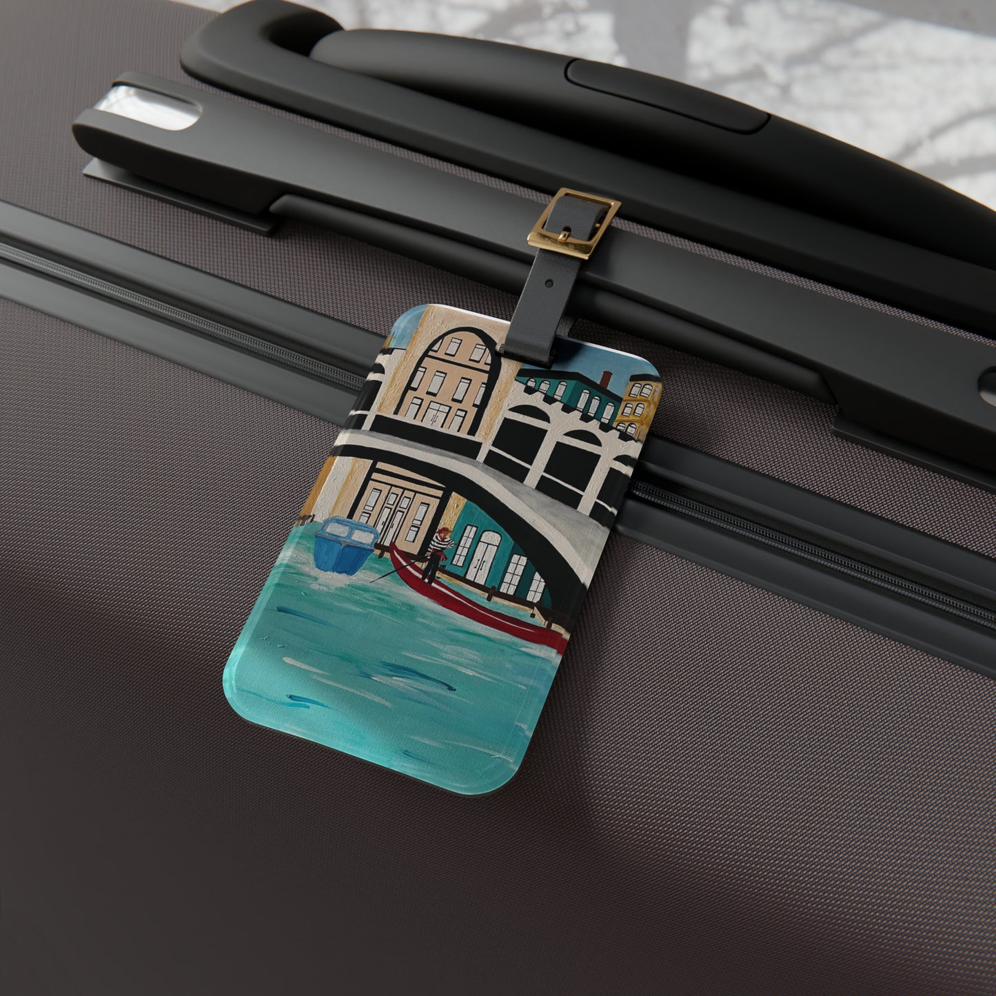 Venice Italy Luggage Name Tag