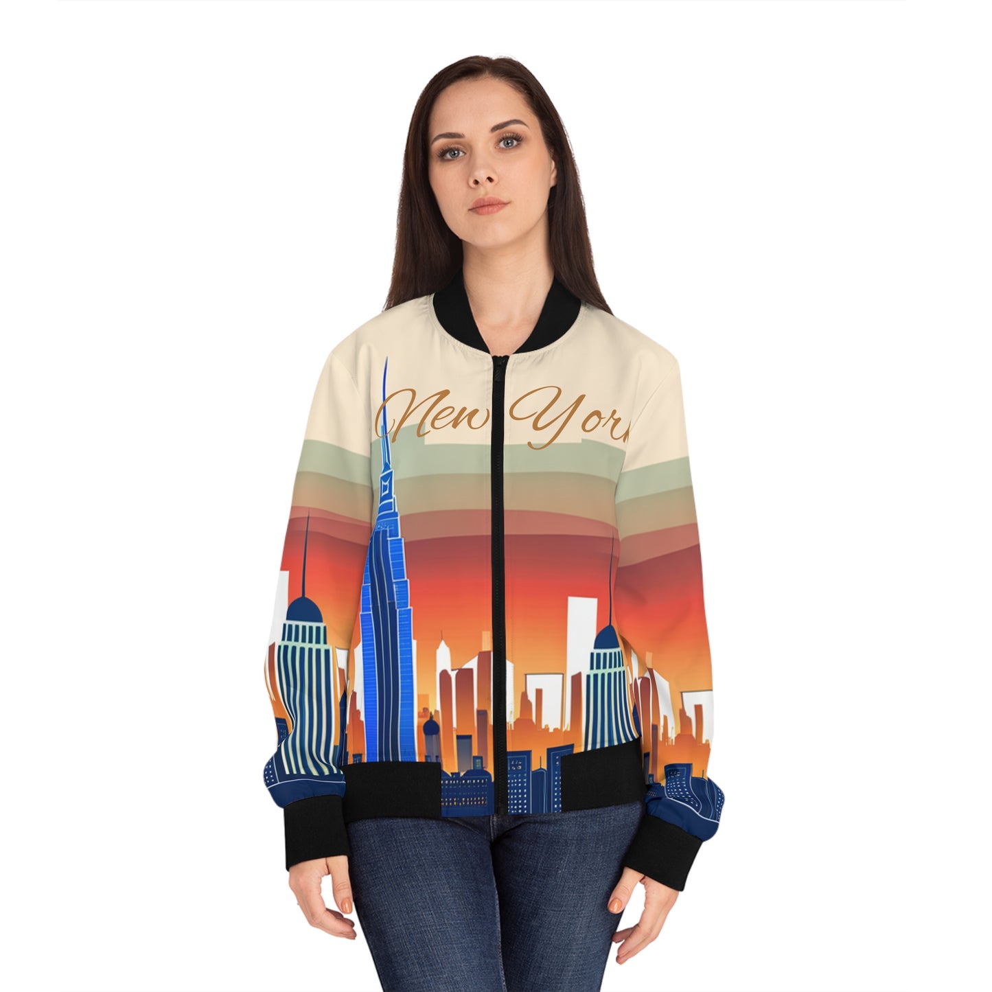New York City Women's Bomber Jacket
