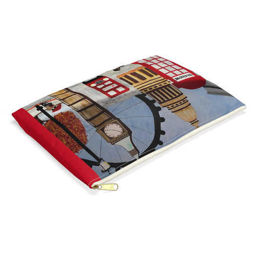 I Love London Travel Pouch  - Cosmetic Bag or Pencil Case