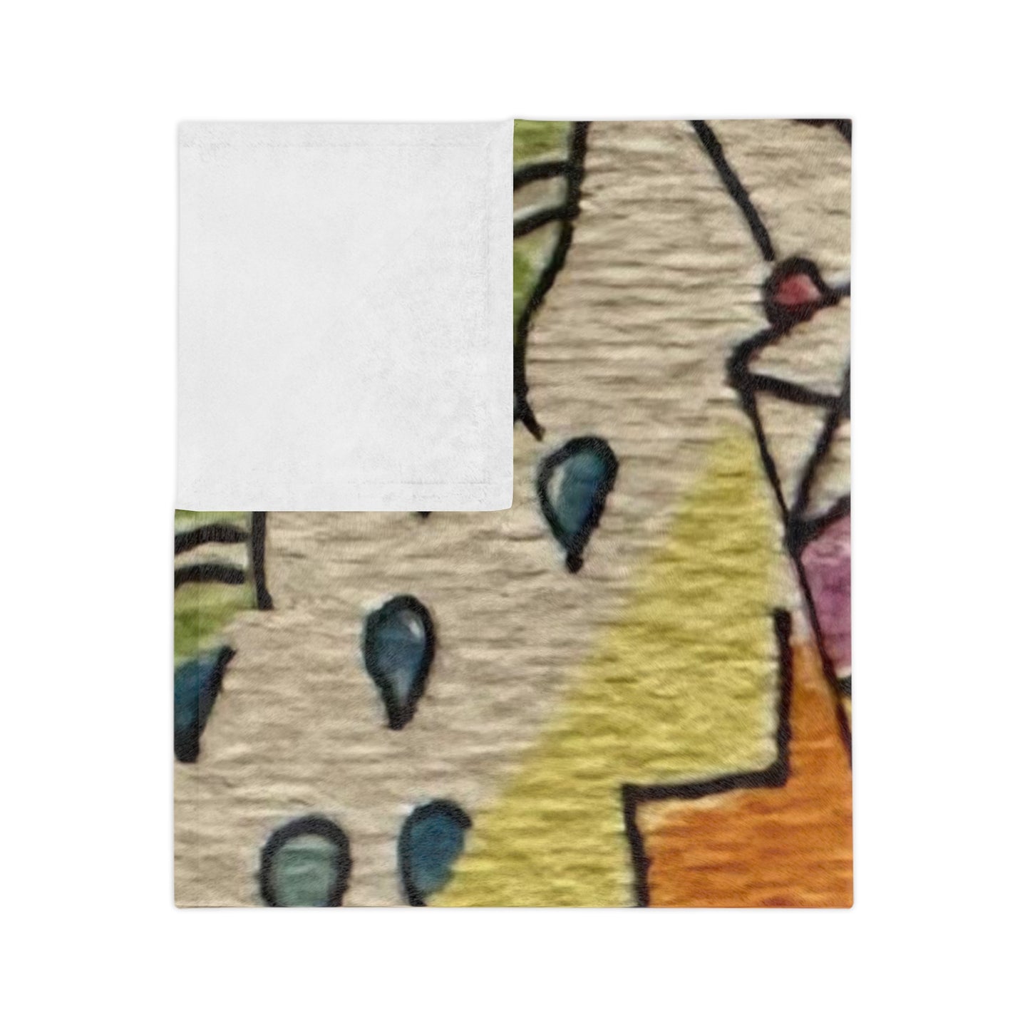 Zentangle Velveteen Minky Blanket