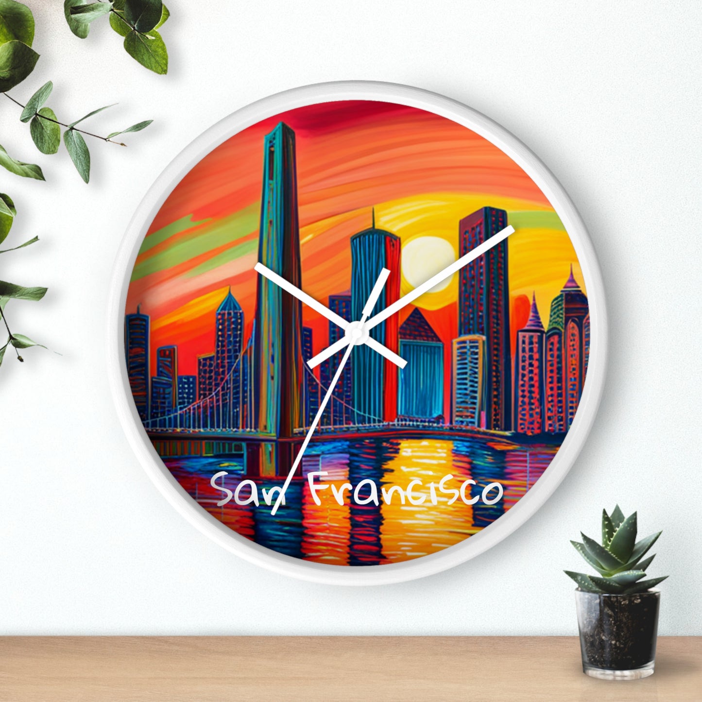 San Francisco Skyline Wall Clock