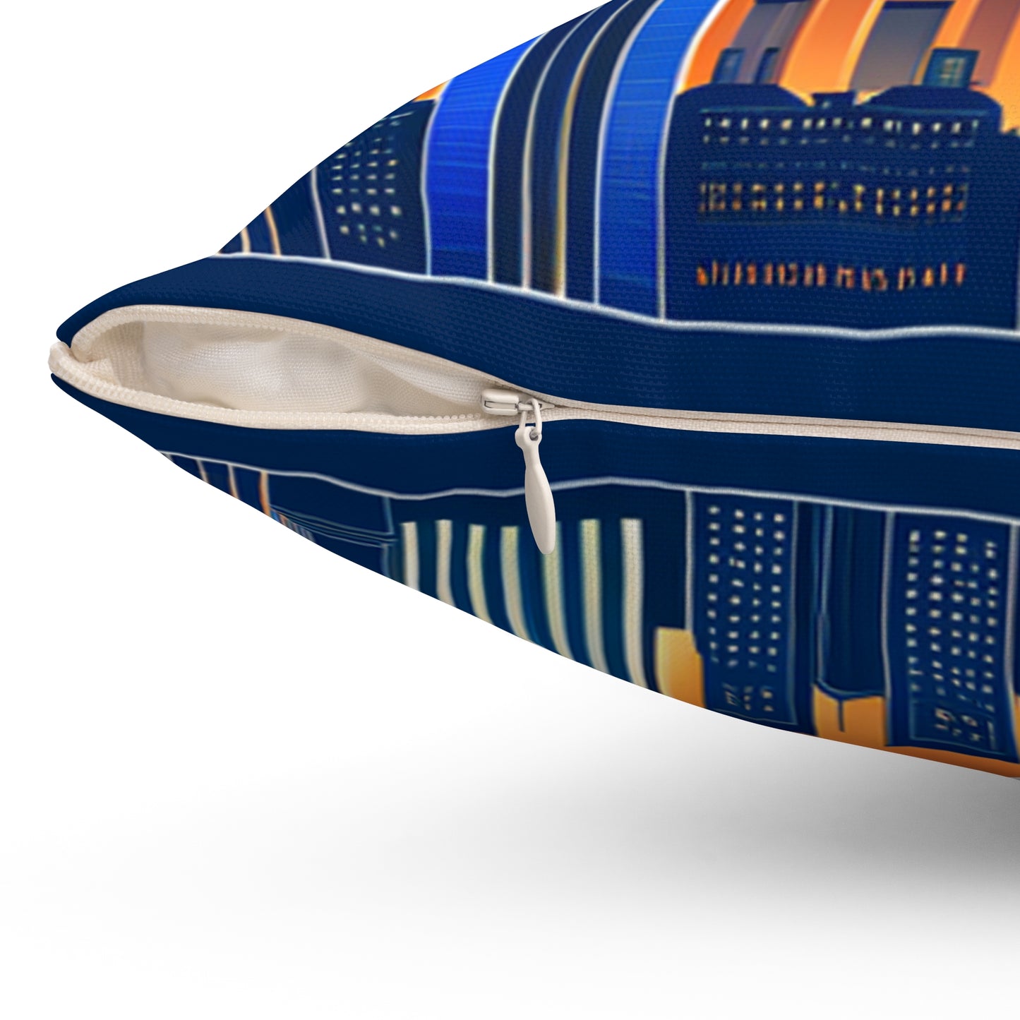 New York City Skyline Throw Pillow