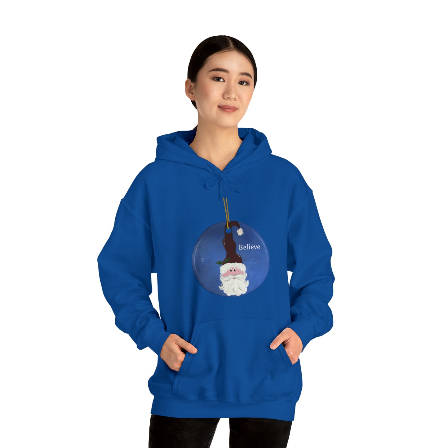 Santa I Believe Unisex Hooded Sweatshirt