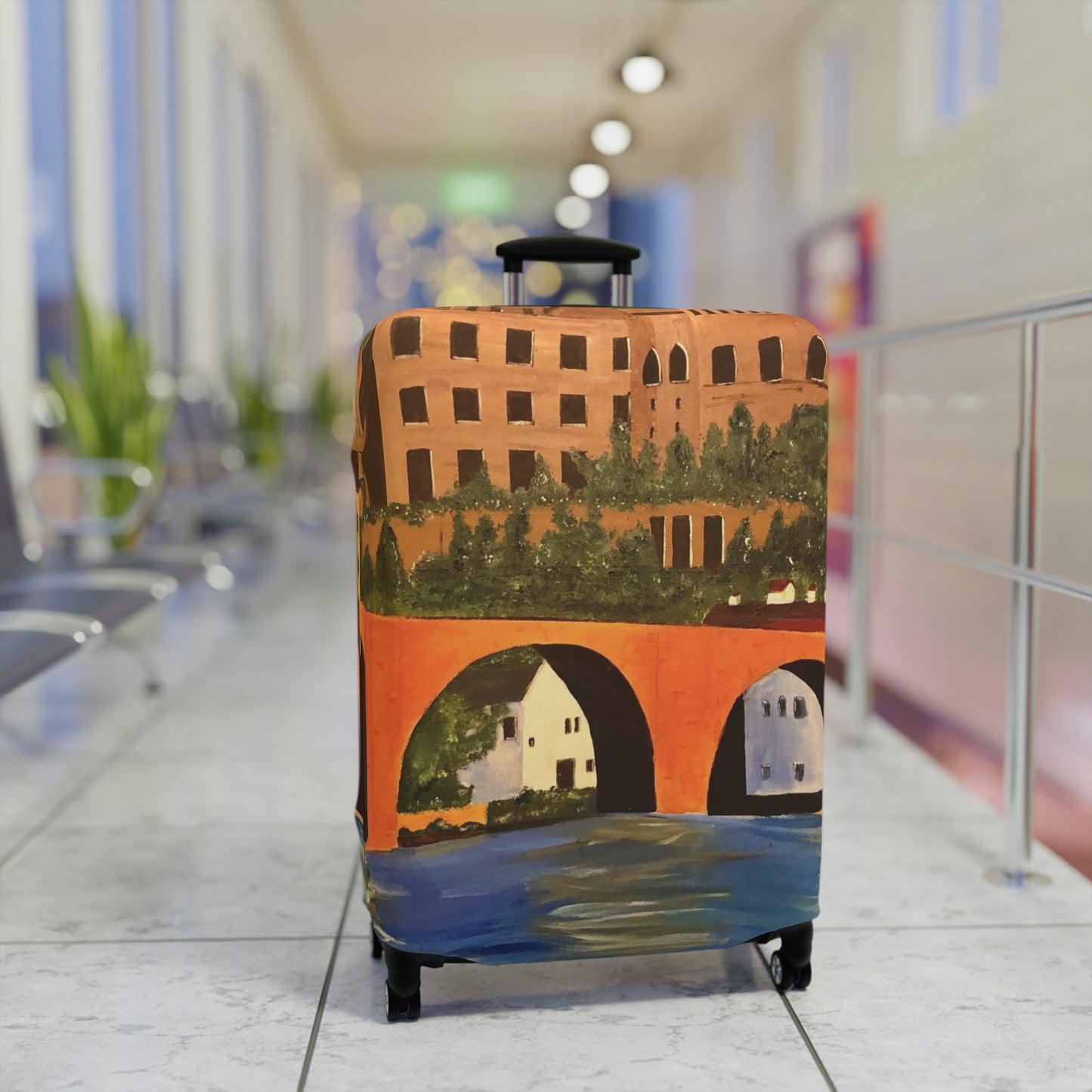 Heidelberg Germany Luggage Cover