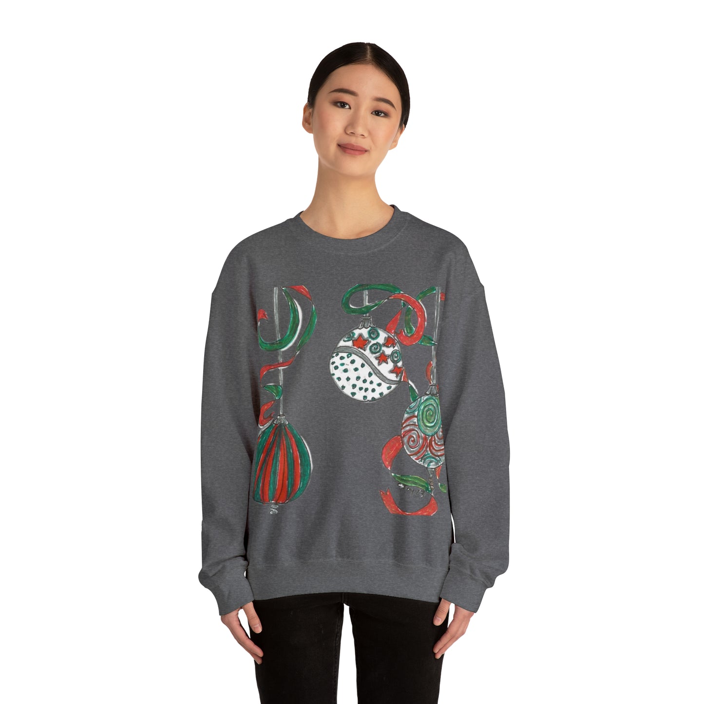 Christmas Ornaments Holiday Sweatshirt