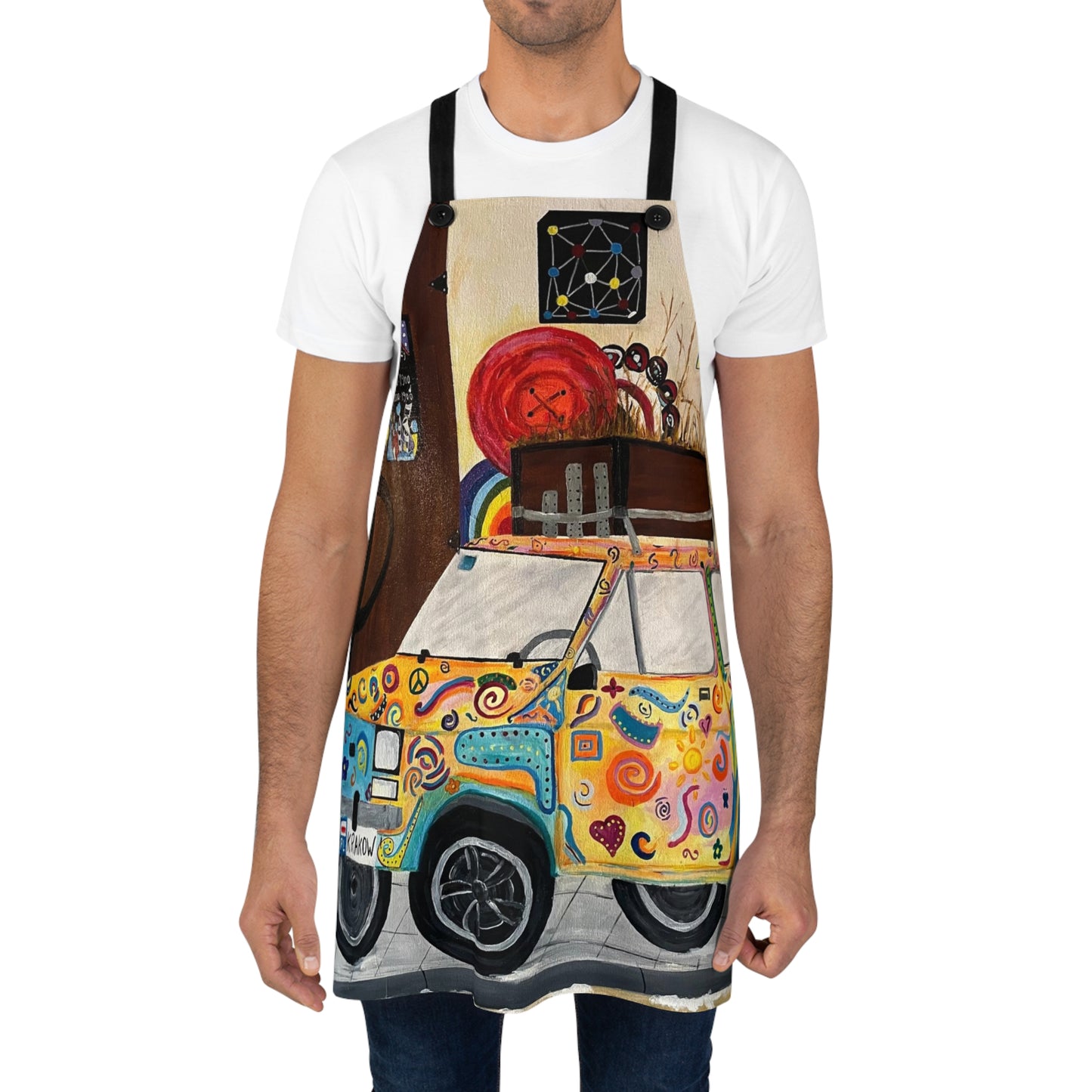 Krakow Poland Art Studio Apron