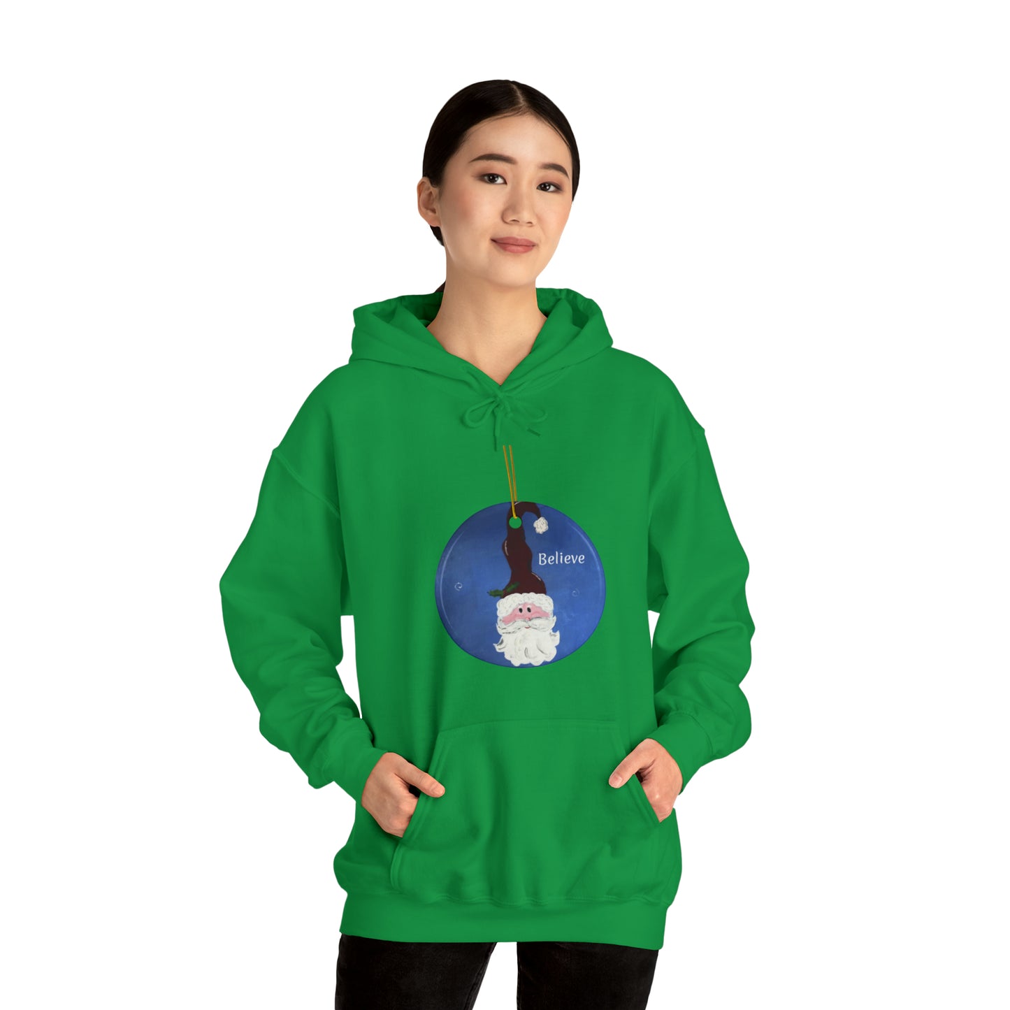Santa I Believe Unisex Hooded Sweatshirt