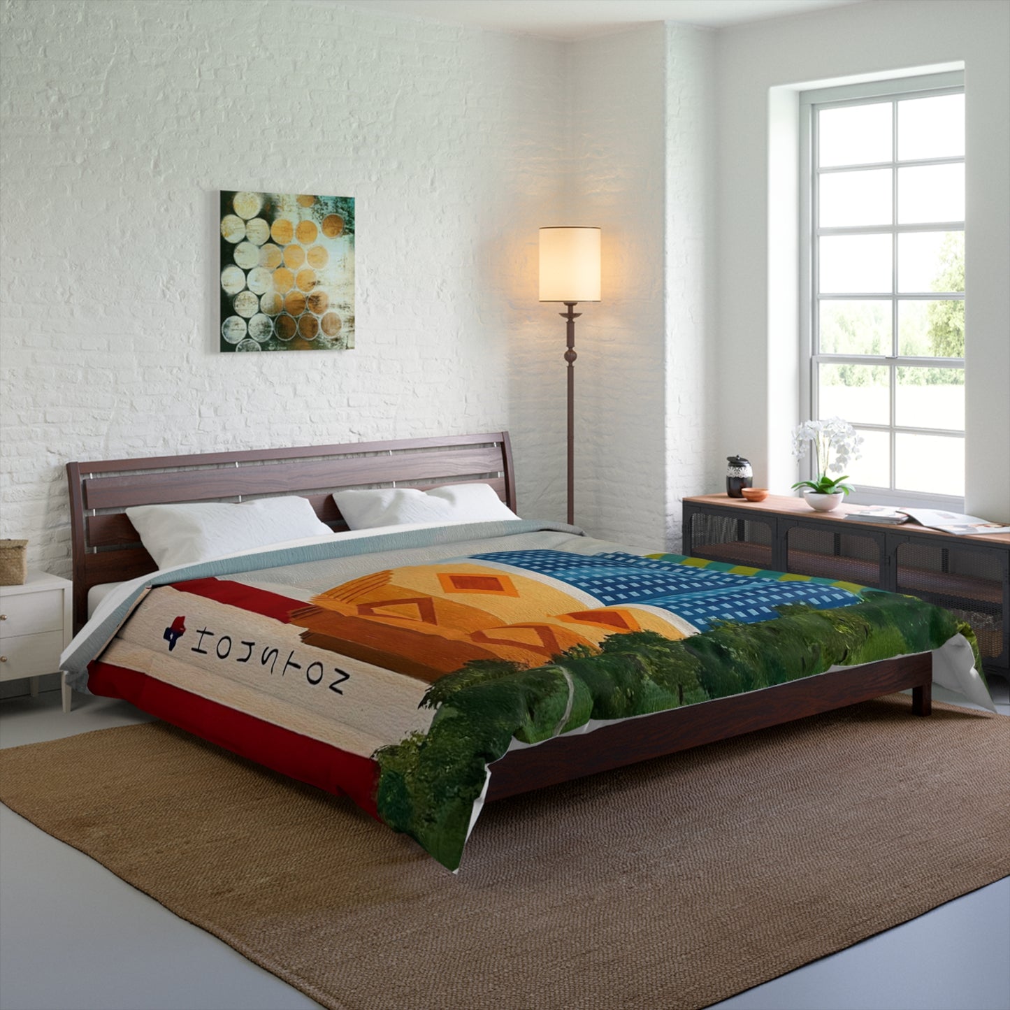 Houston Views Lightweight Comforter |Houston Texas