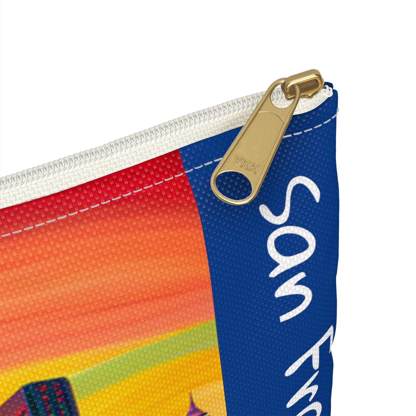 San Francisco Skyline Travel Pouch - Durable and Versatile Cosmetic Bag or Pencil Case