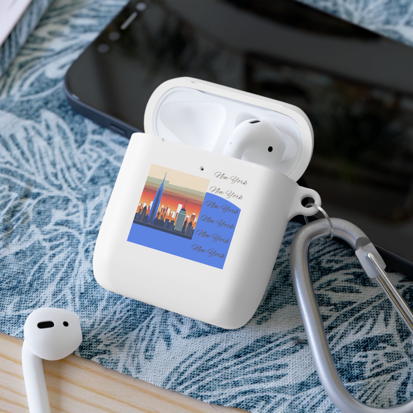 New York City Skyline AirPods and AirPods Pro Case Cover