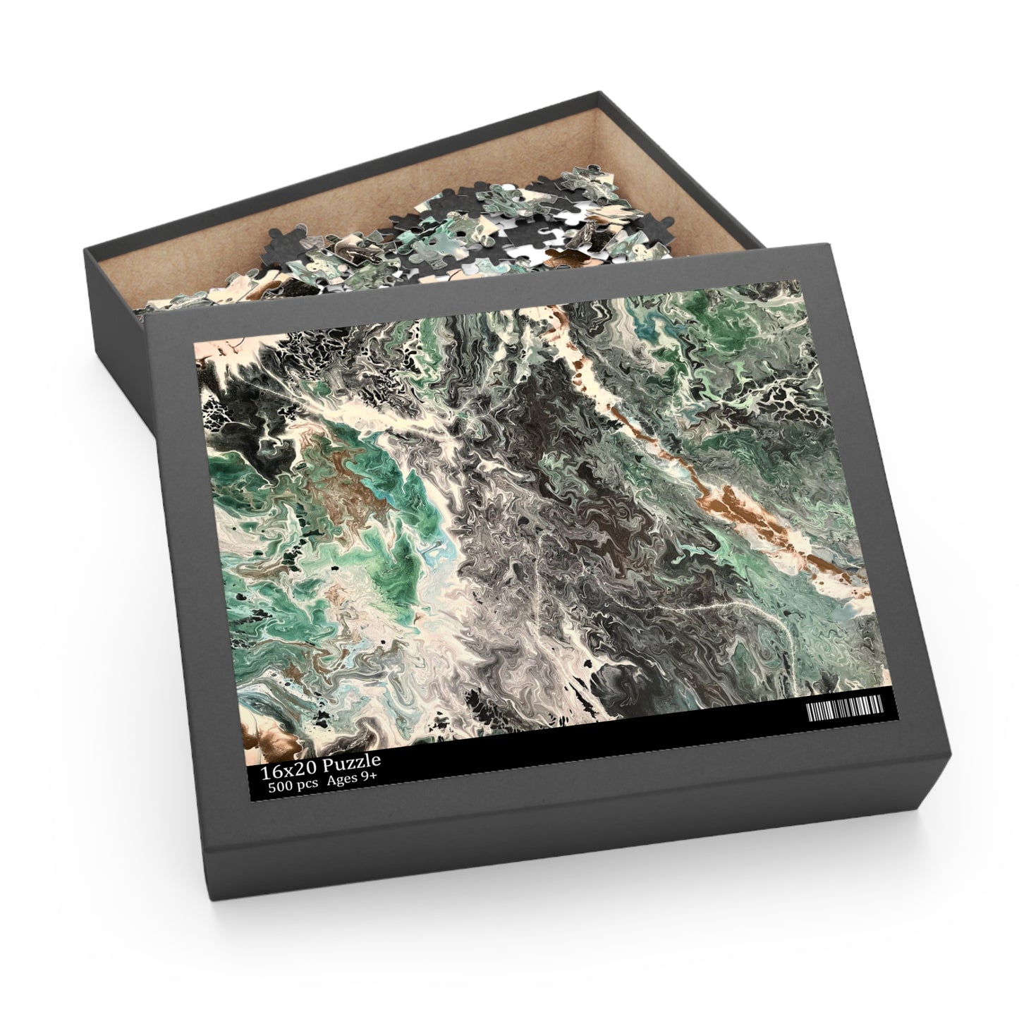 Emerald Swirl Puzzle