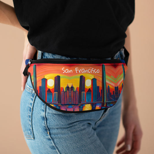 San Francisco Skyline Fanny Pack | Crossbody Bag