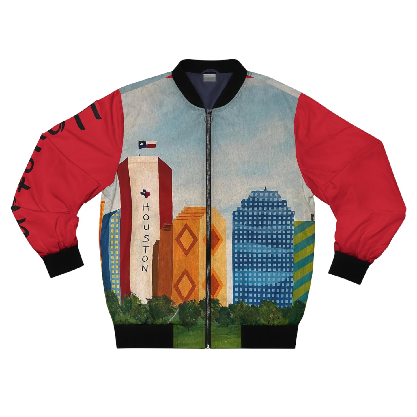 Houston Views Men's Bomber Jacket