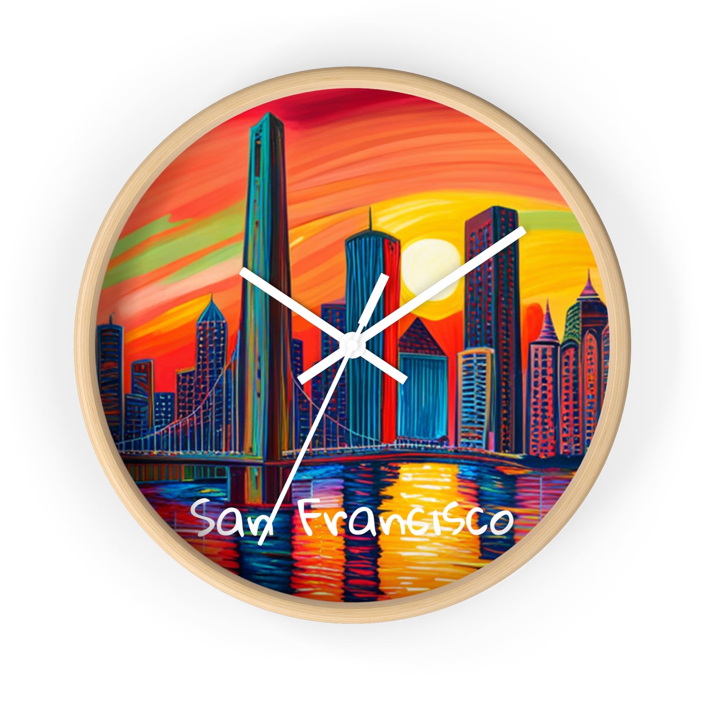 San Francisco Skyline Wall Clock