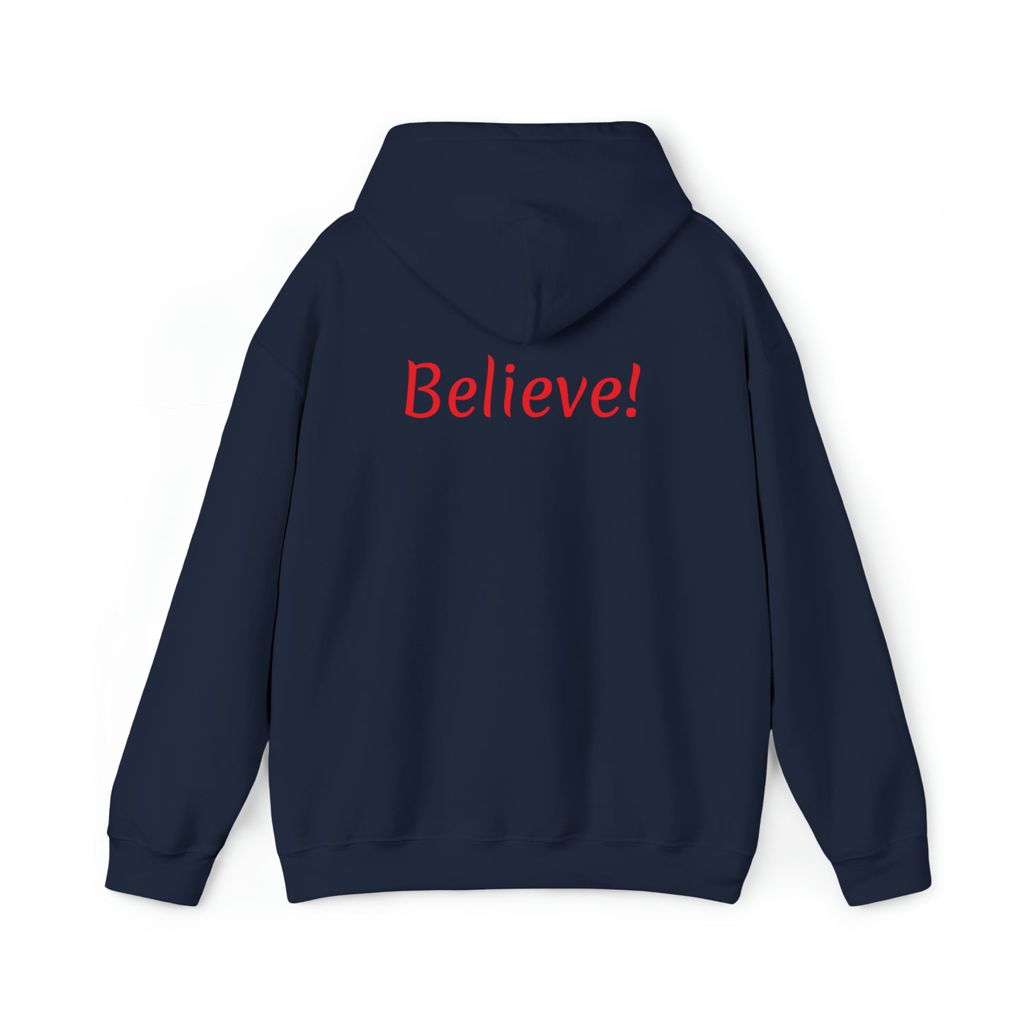 Santa I Believe Unisex Hooded Sweatshirt