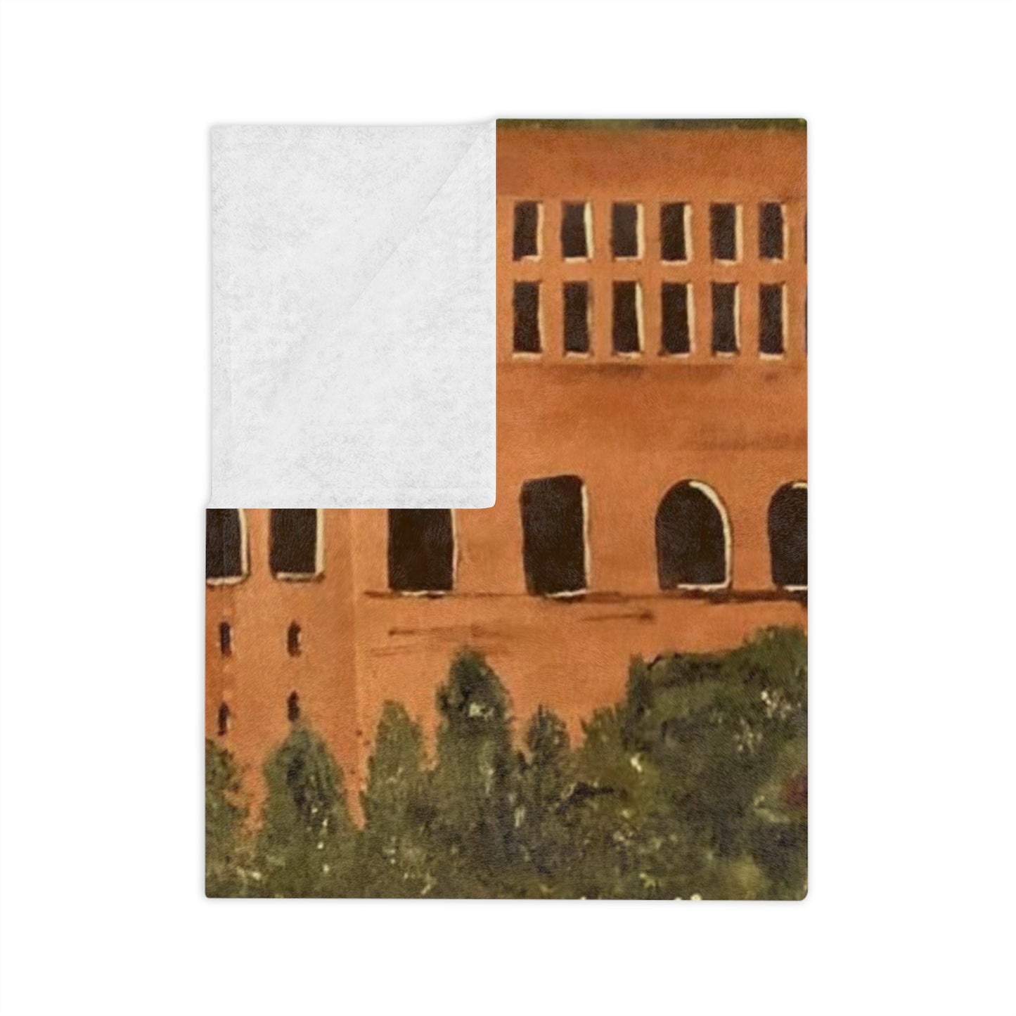 Heidelberg Germany Velveteen Minky Blanket