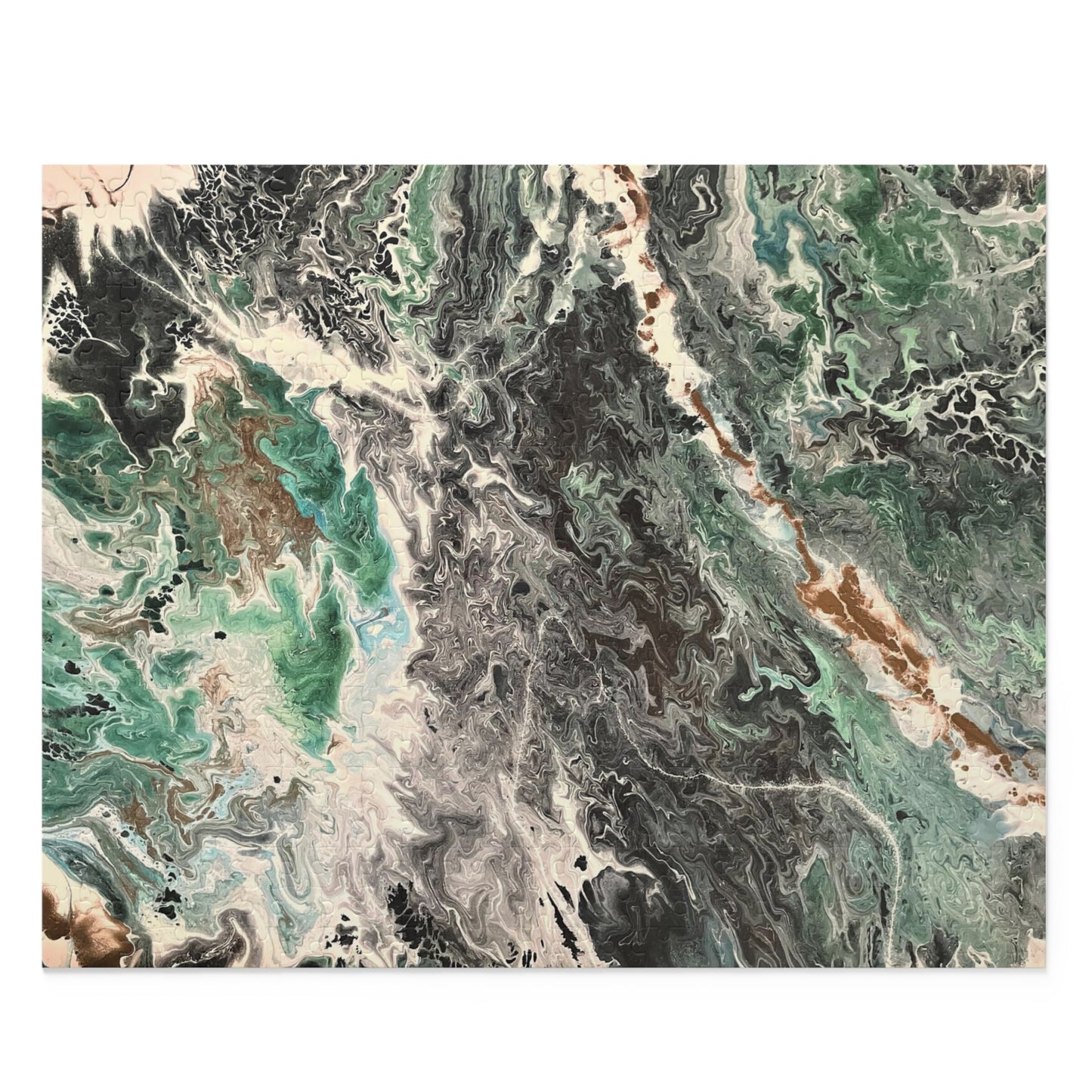 Emerald Swirl Puzzle