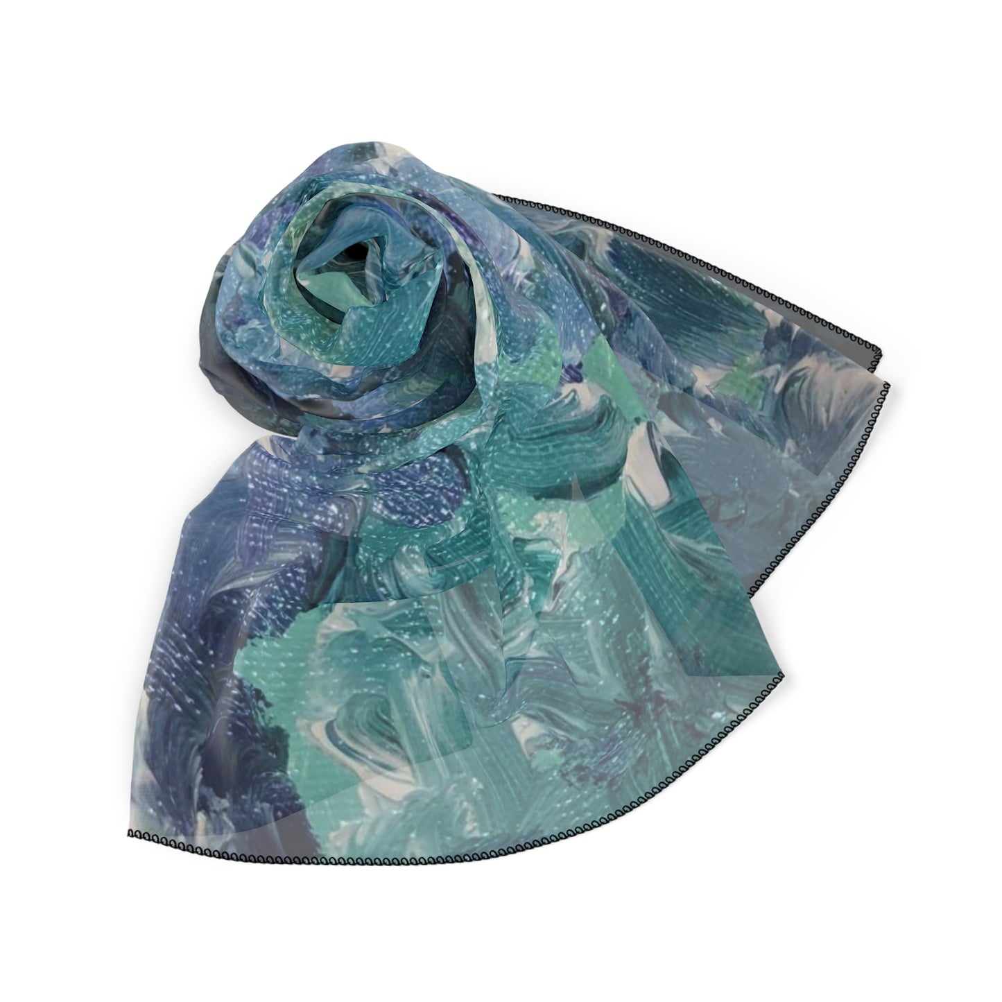 Cool Water Poly Scarf