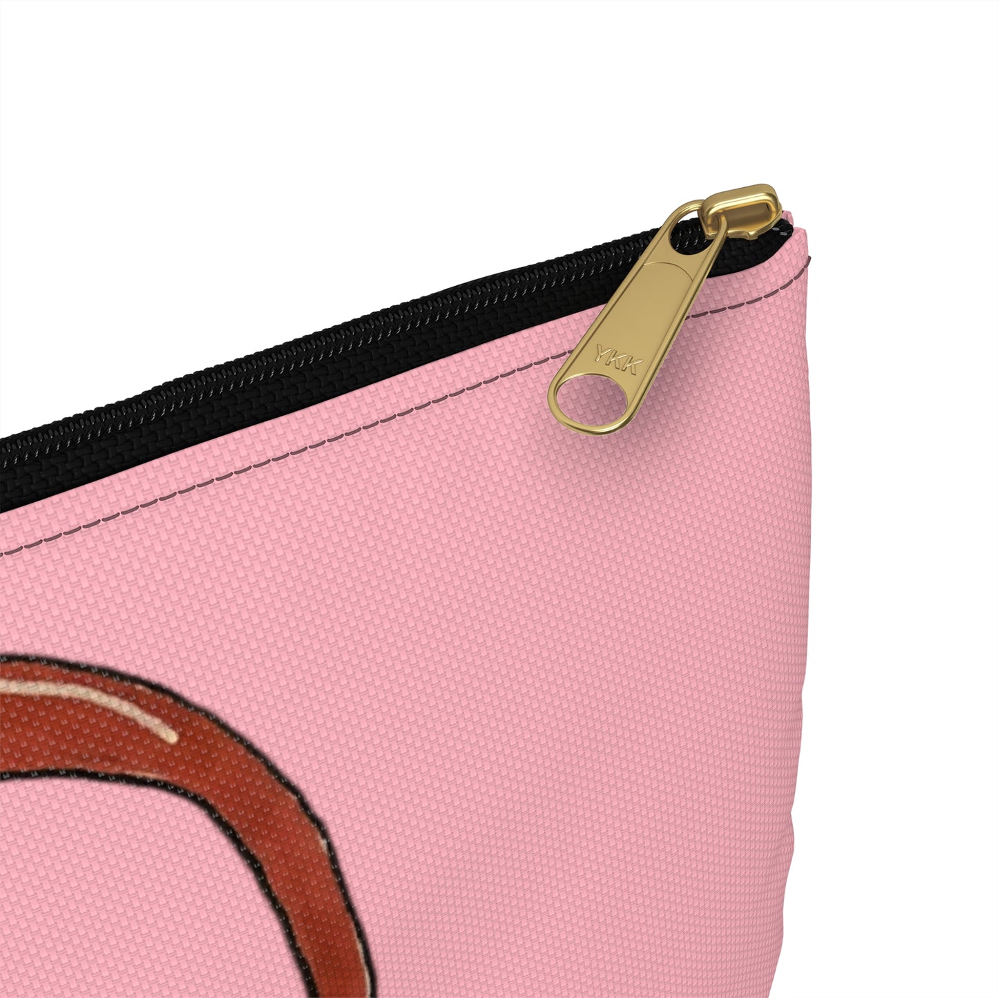 Hearts Intertwined Accessory Pouch - Pink