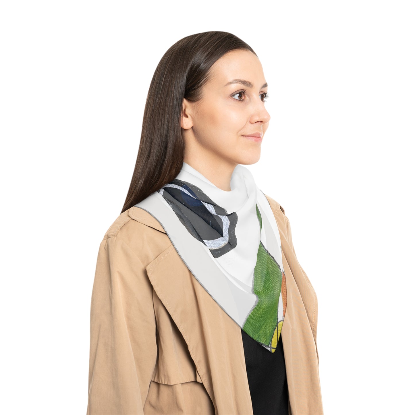 Arrangement C Poly Scarf