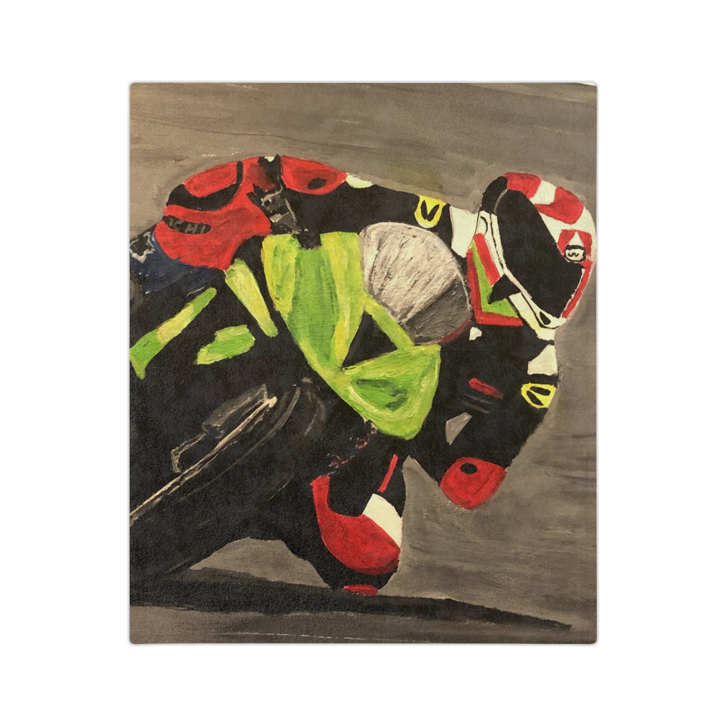 Daredevil Racer Velveteen Minky Blanket