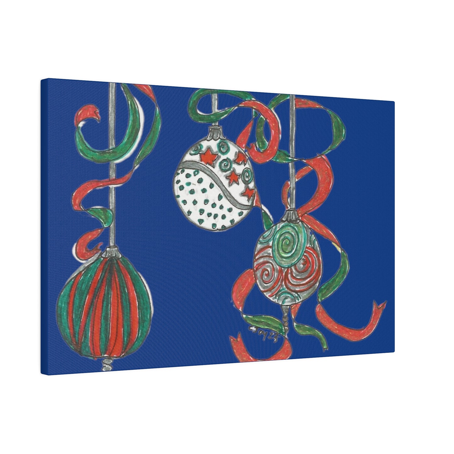 Christmas Ornament Wall Art