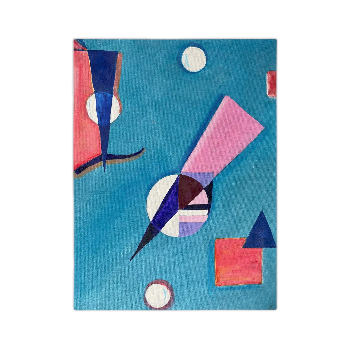 Arrangement J Velveteen Minky Blanket