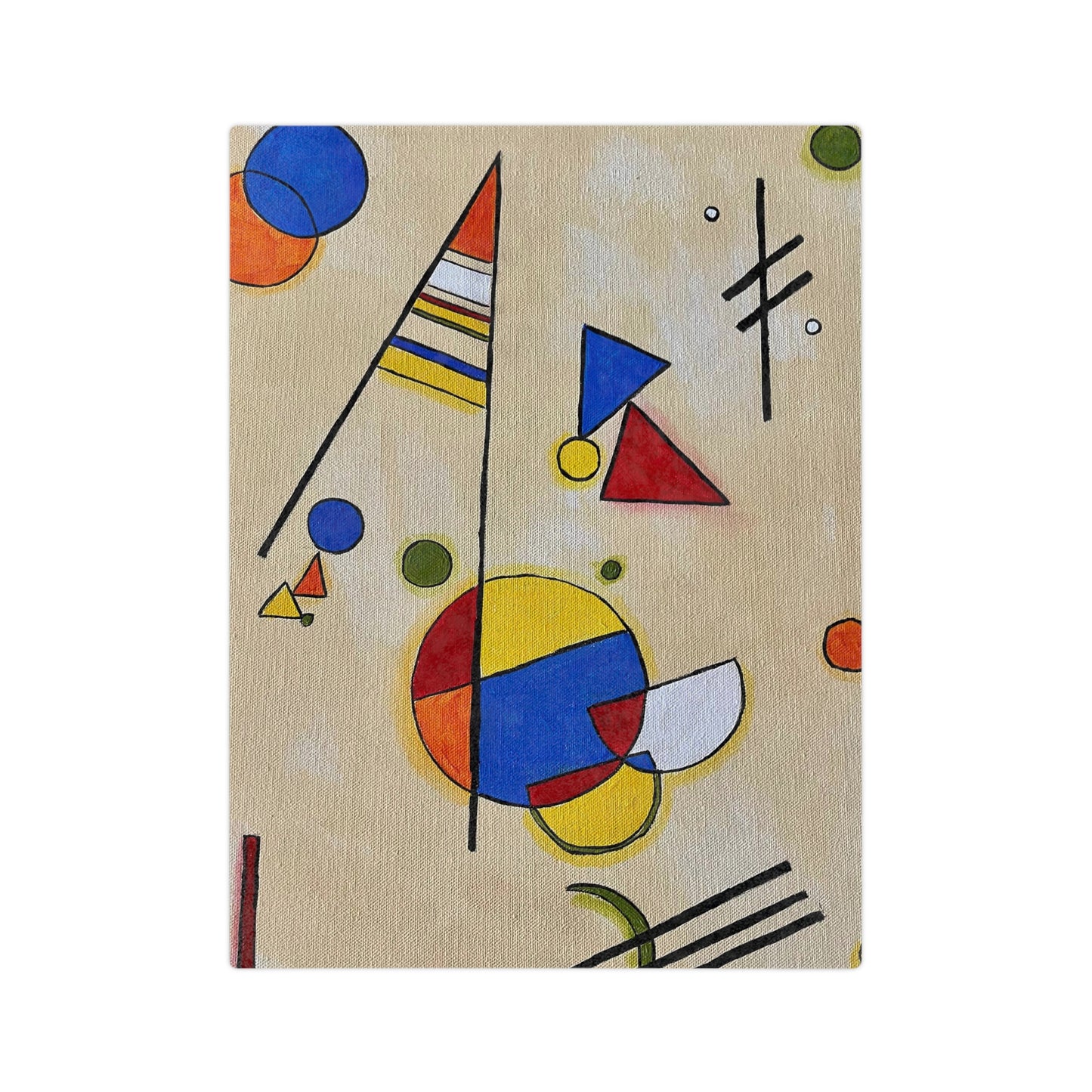 Arrangement O Velveteen Minky Blanket