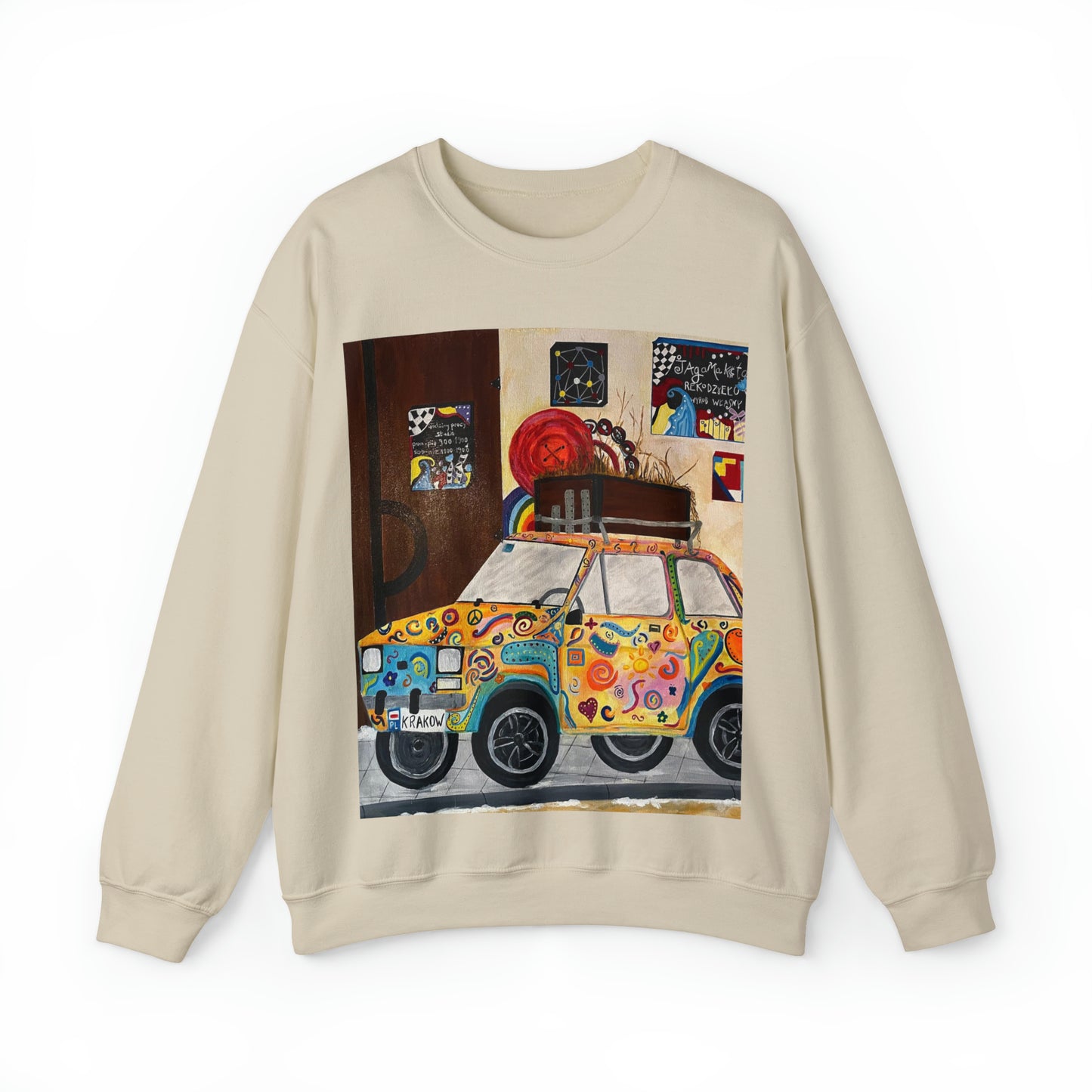 Krakow Poland Crewneck Sweatshirt