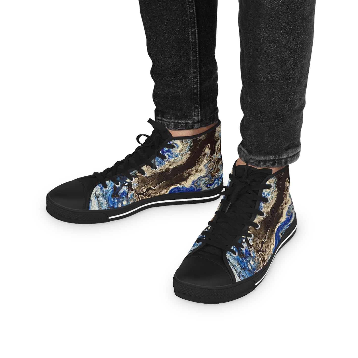 Cozy Waters Men's High Top Street Sneakers