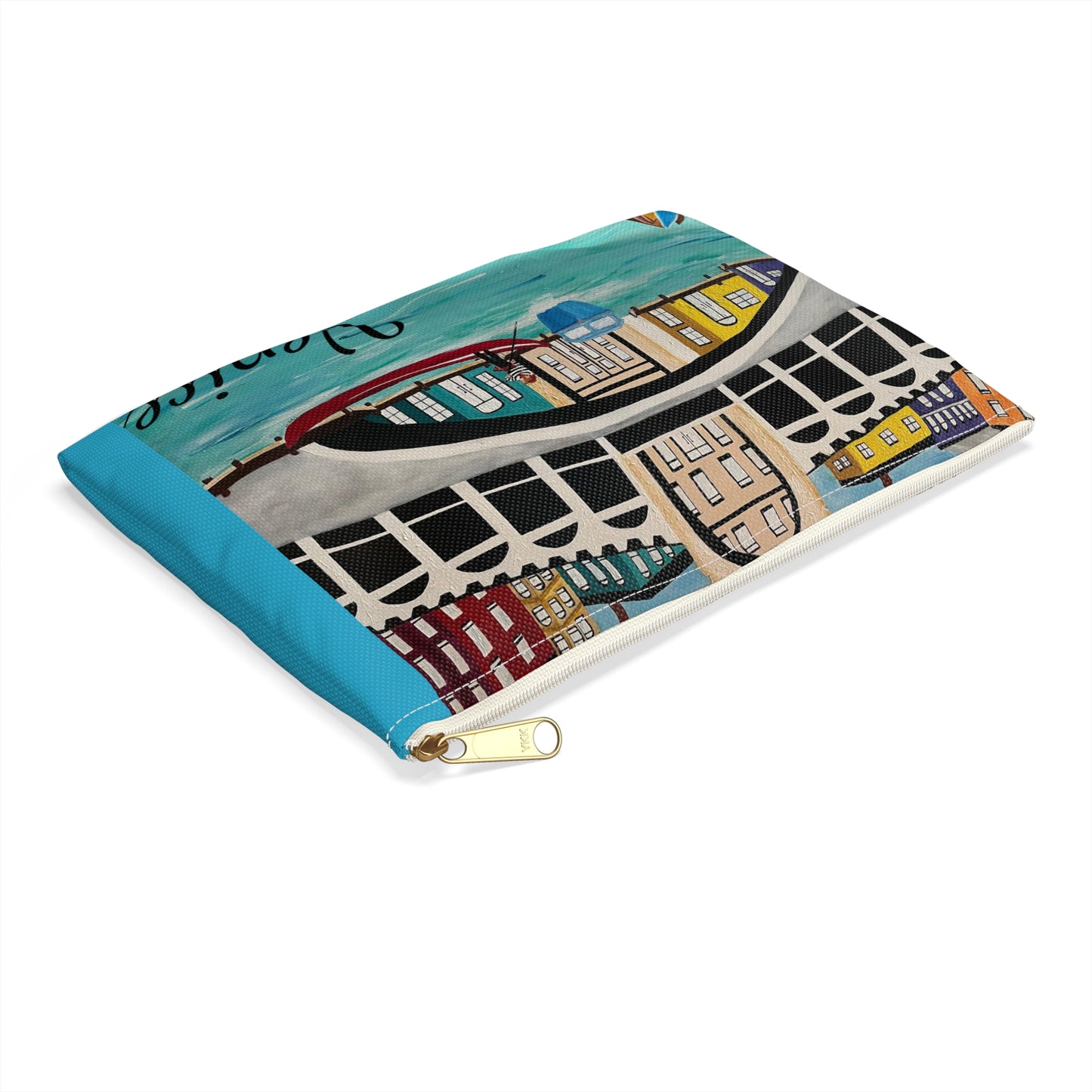 Venice Italy Travel Pouch -Cosmetic Bag or Pencil Case