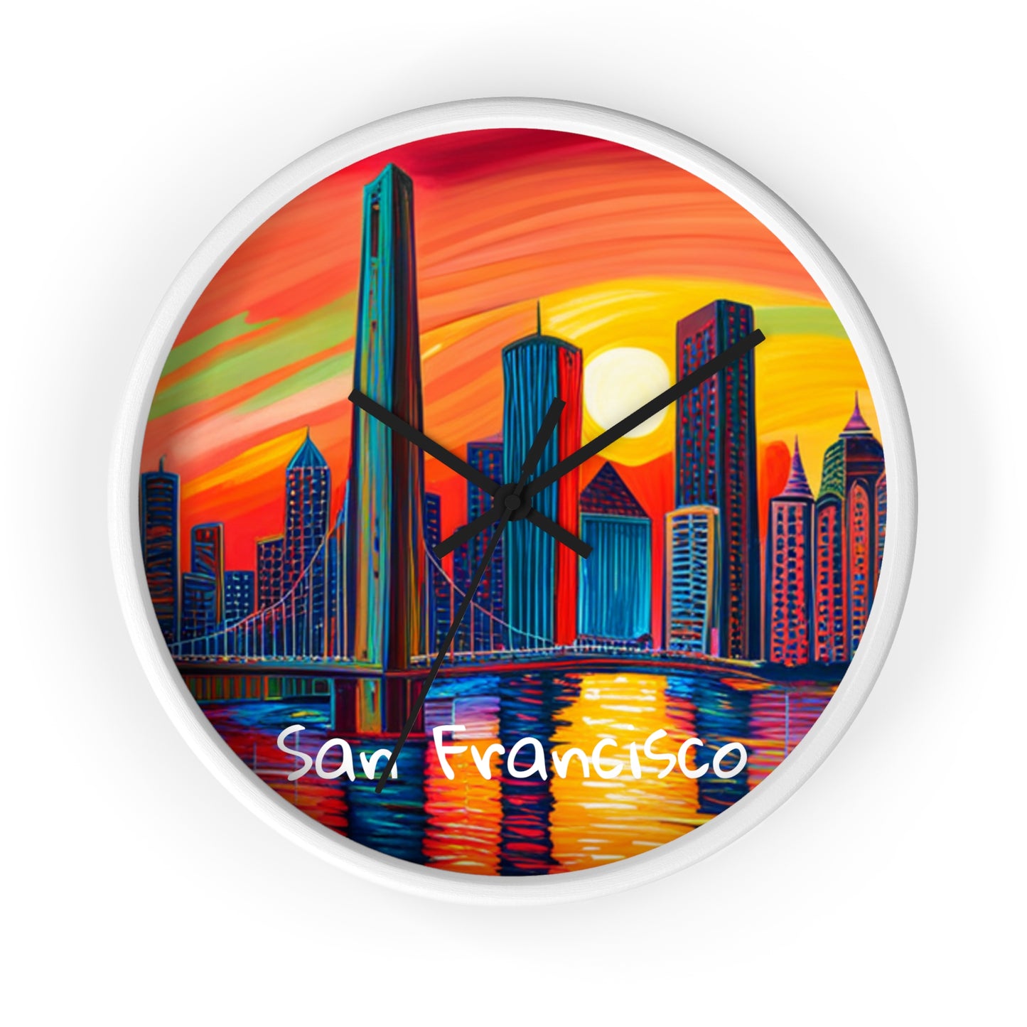 San Francisco Skyline Wall Clock