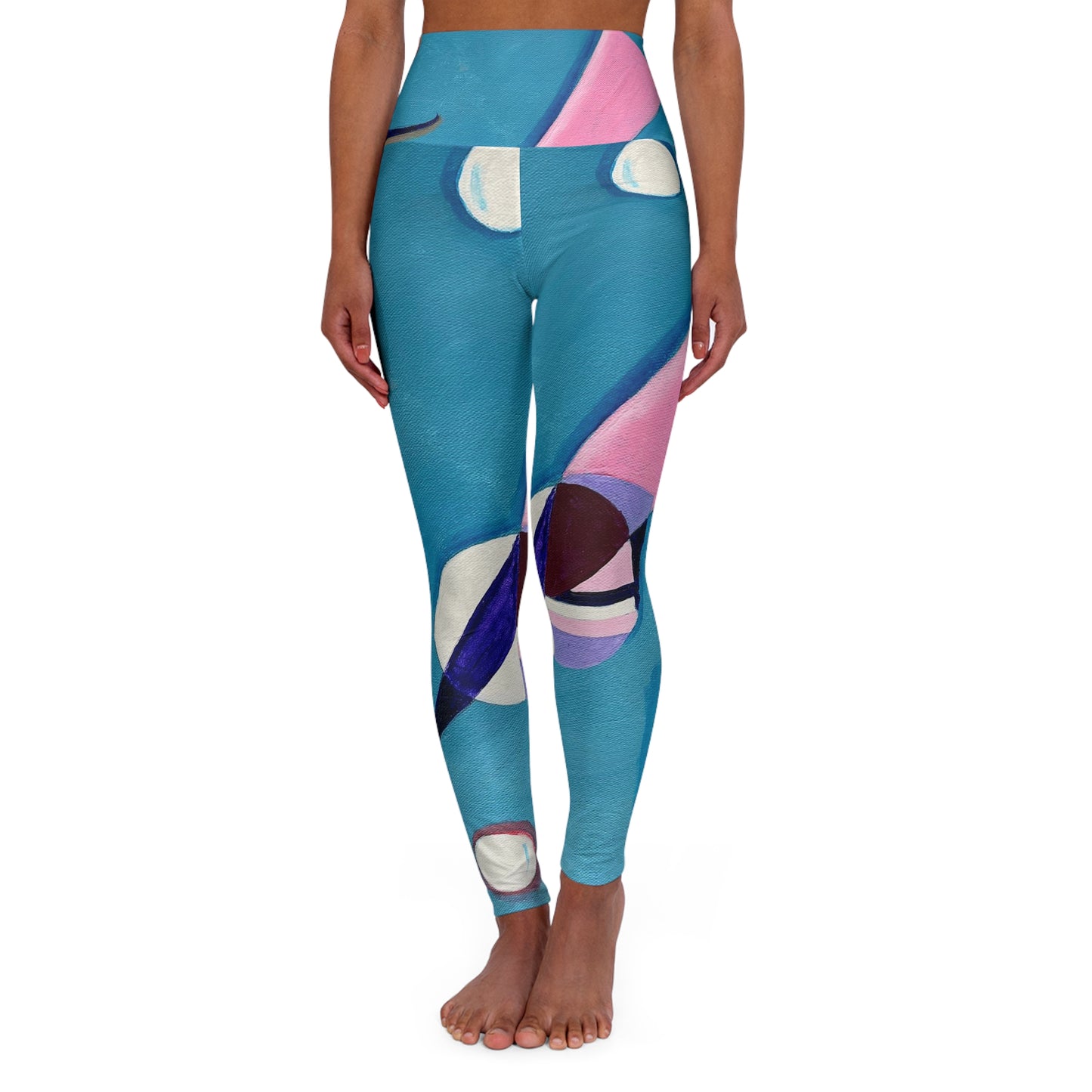 Arrangement J High-Waisted Yoga Leggings