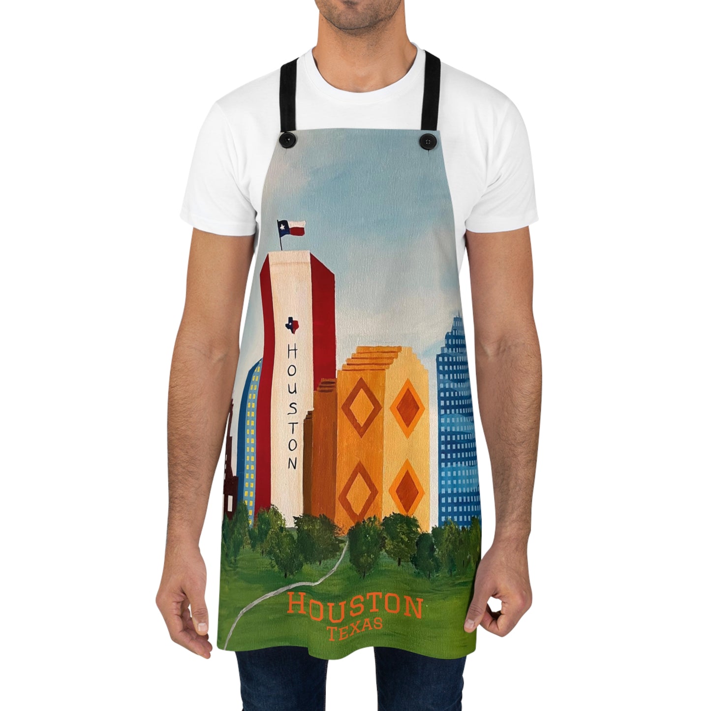 Houston Views Kitchen Apron |Houston Texas