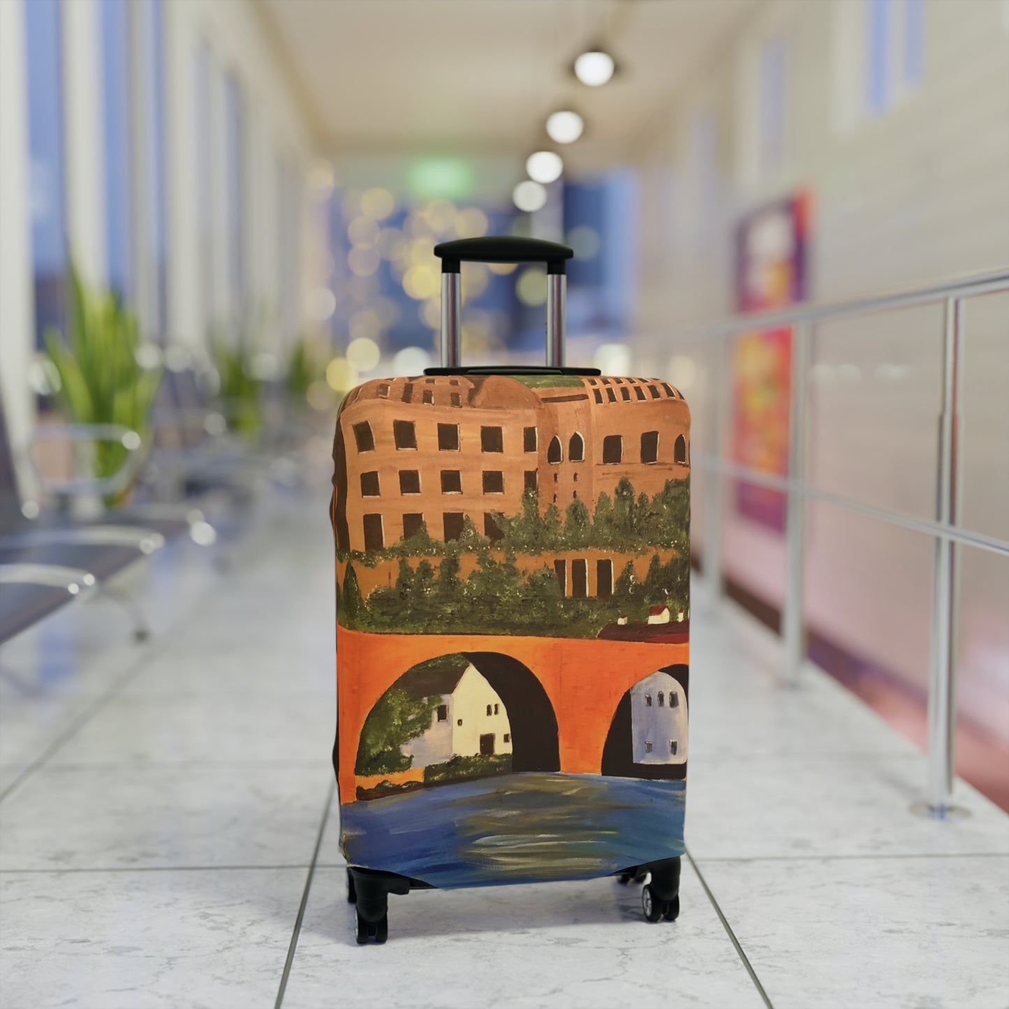 Heidelberg Germany Luggage Cover