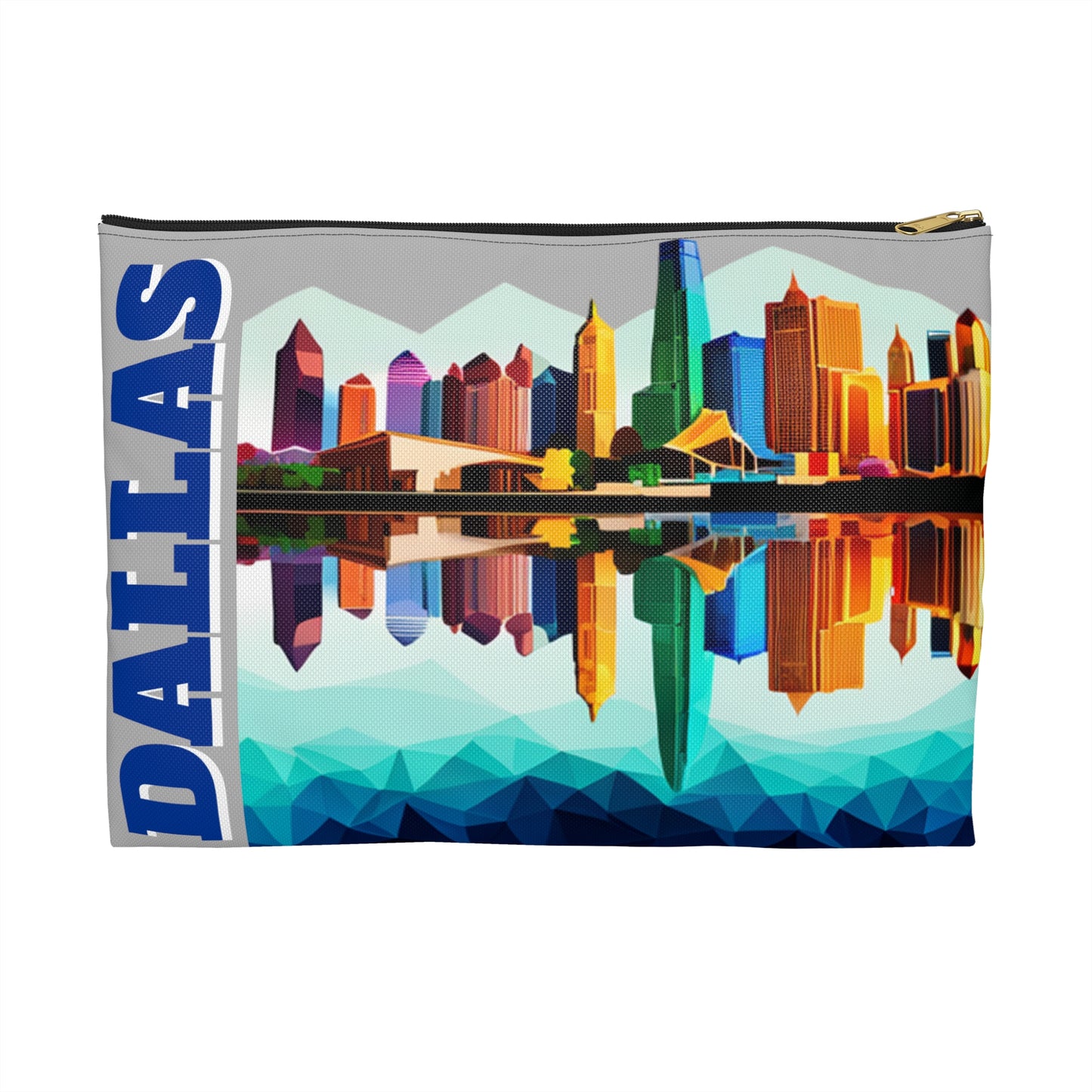 Dallas Texas Reflections Accessory Pouch