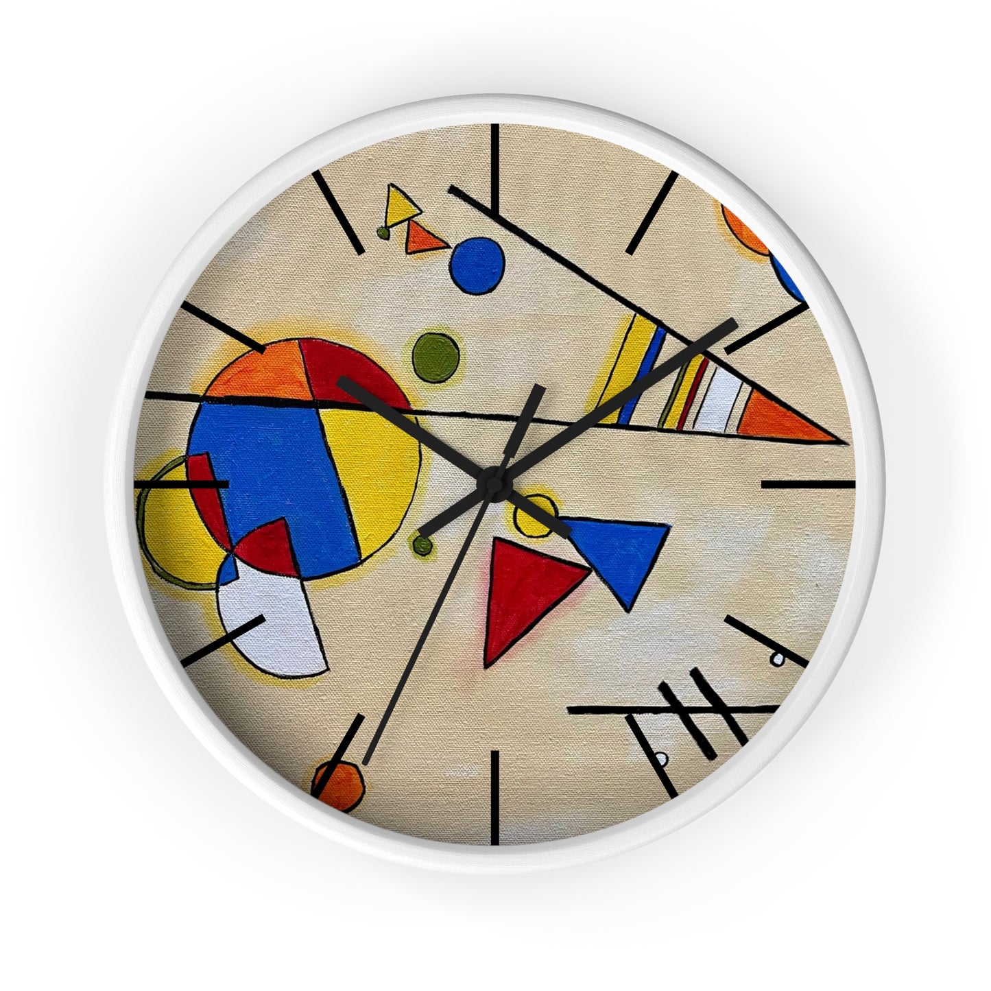 Arrangement O Wall Clock