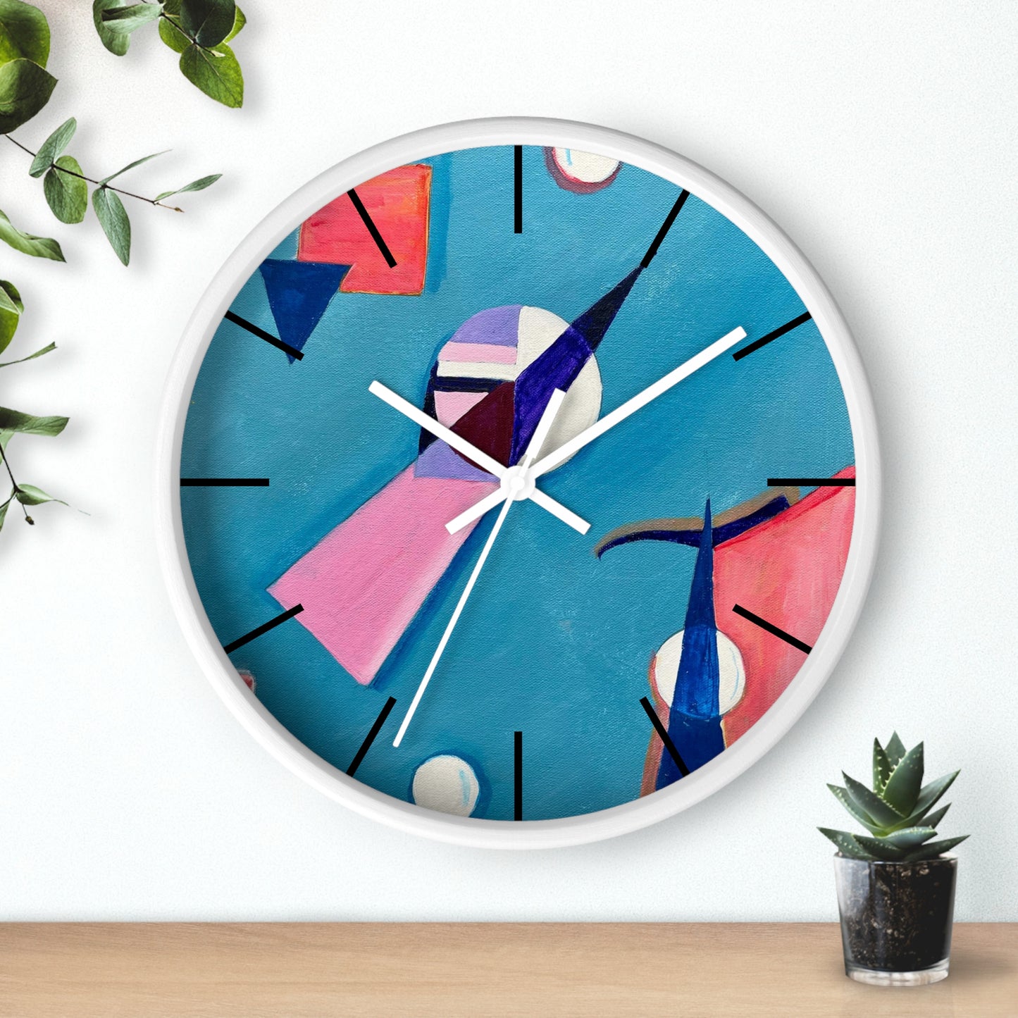 Arrangement J Wall Clock