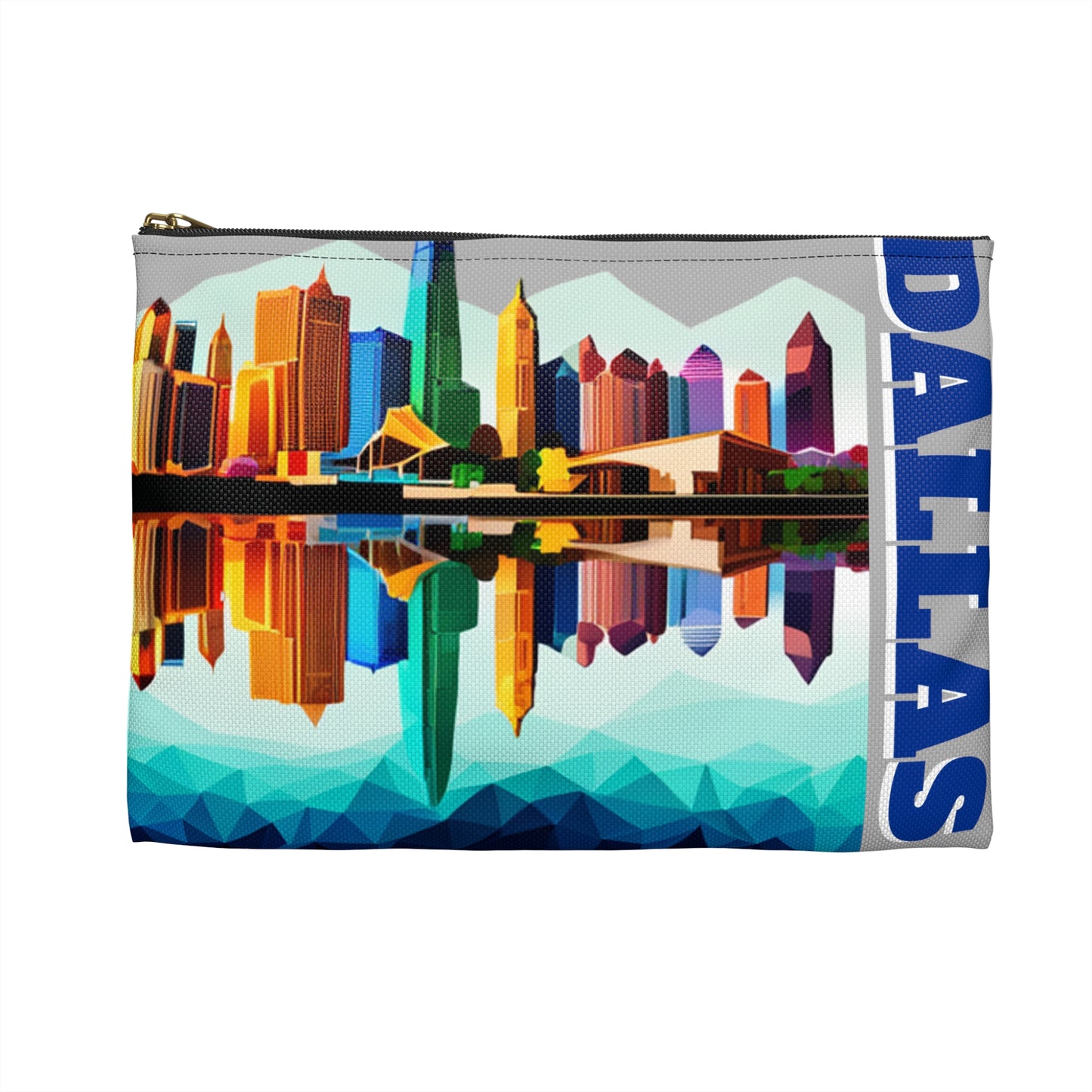 Dallas Texas Reflections Accessory Pouch